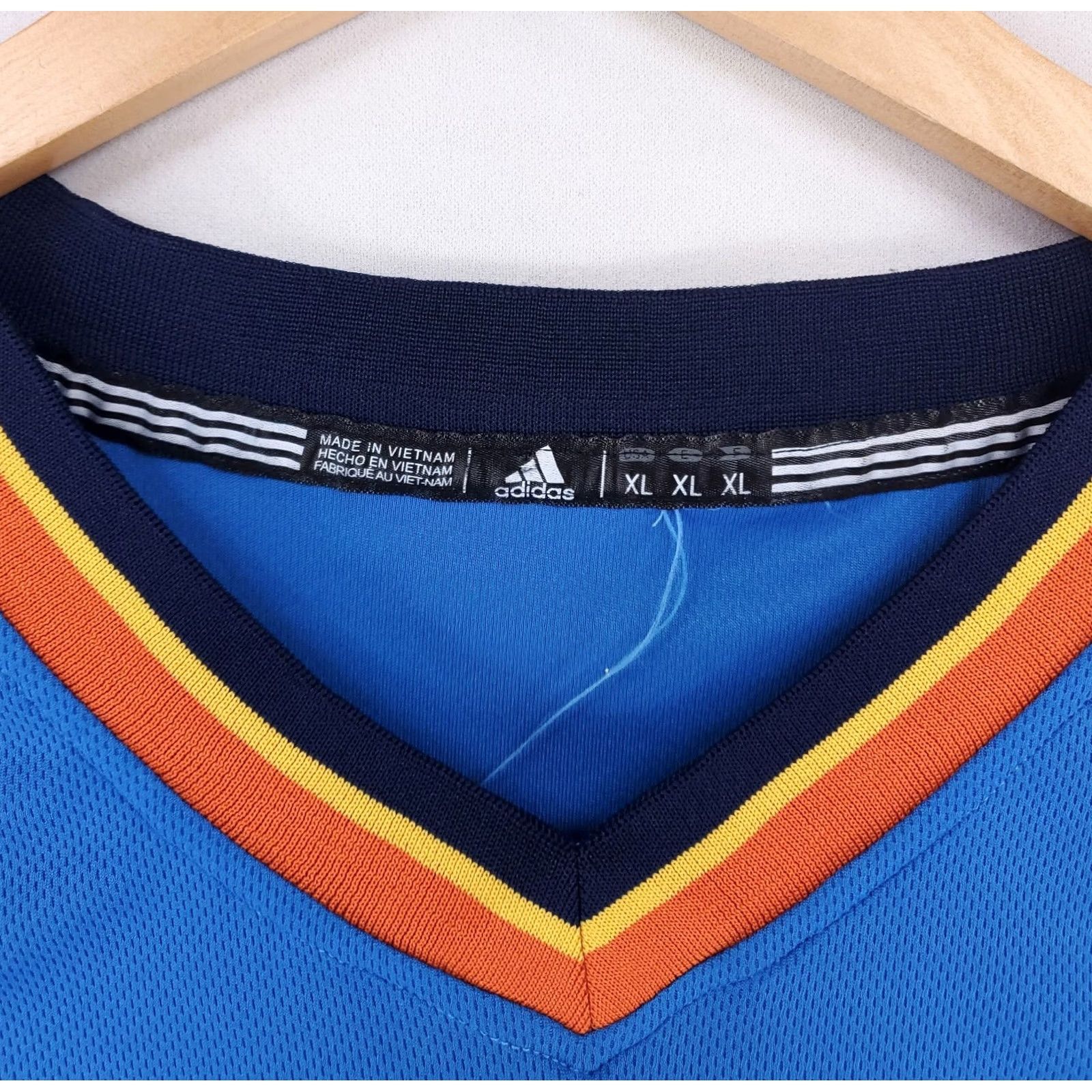 Adidas Adidas Thunder Kevin Durant Jersey 35 Blue Mens XL Size US XL / EU 56 / 4 - 4 Thumbnail