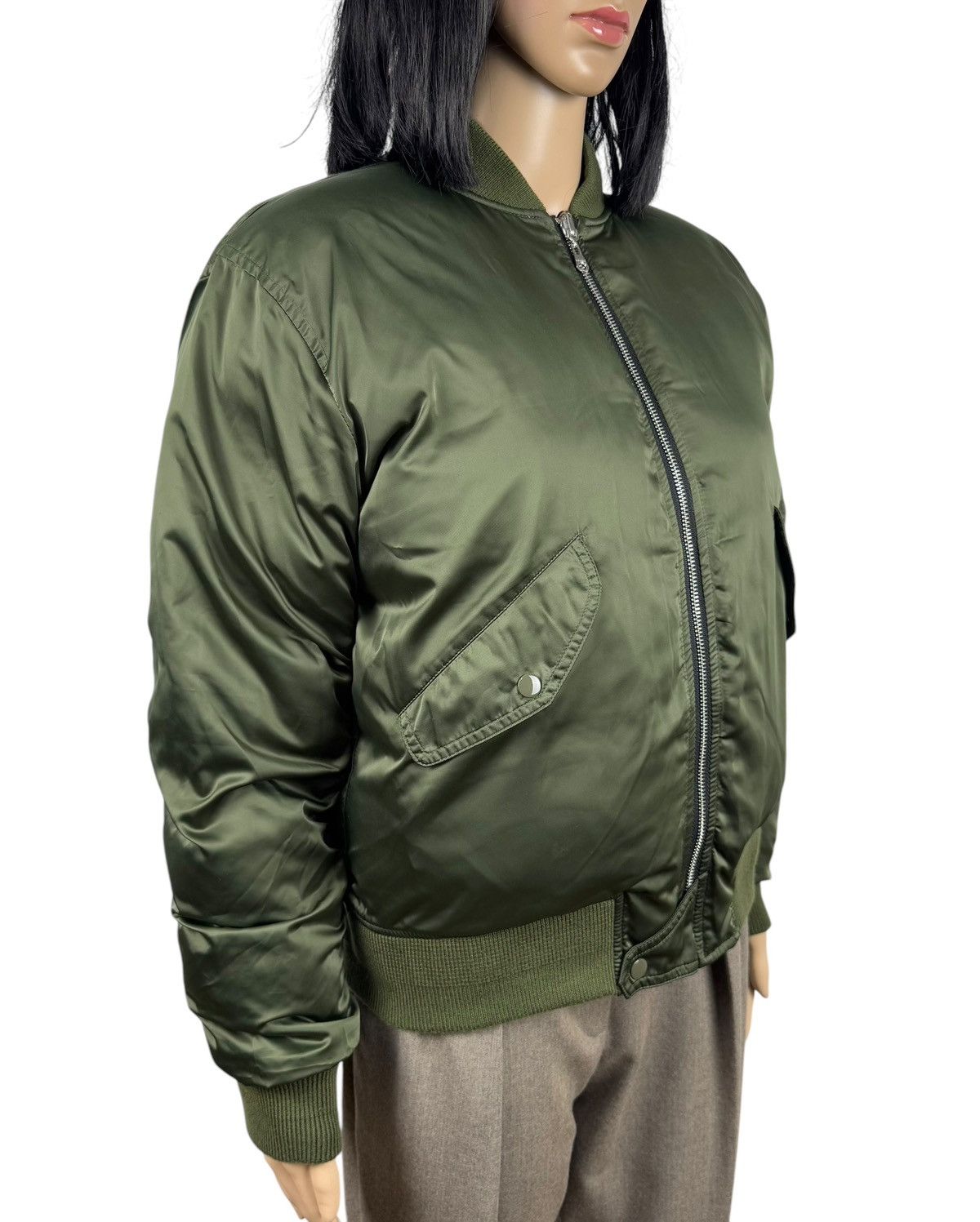 Sandro Sandro Tiger Print Reversible Down Bomber Jacket size 2 Size M / US 6-8 / IT 42-44 - 6 Thumbnail