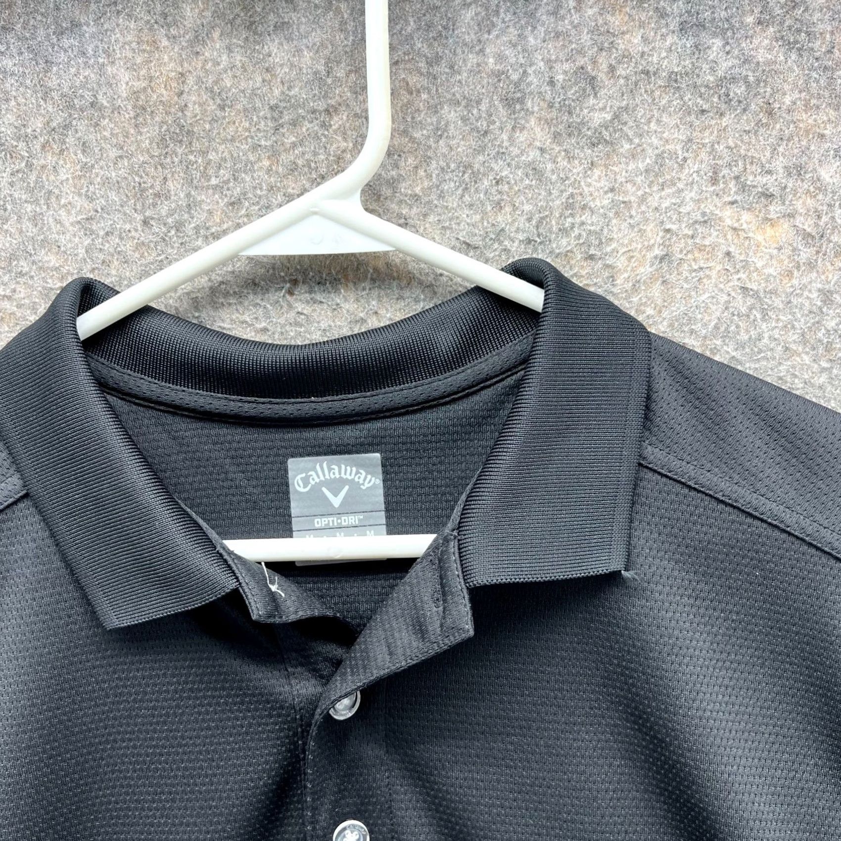Callaway Callaway Polo Shirt Men Medium Black Opti Dri Polyester Golf Shirt Size US M / EU 48-50 / 2 - 6 Thumbnail
