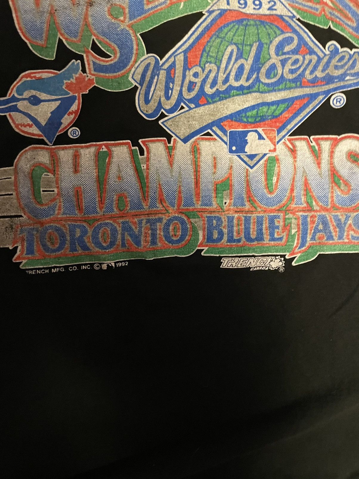 MLB × Vintage Toronto Blue Jays 1992 World Series Champion Tee Size US L / EU 52-54 / 3 - 2 Thumbnail