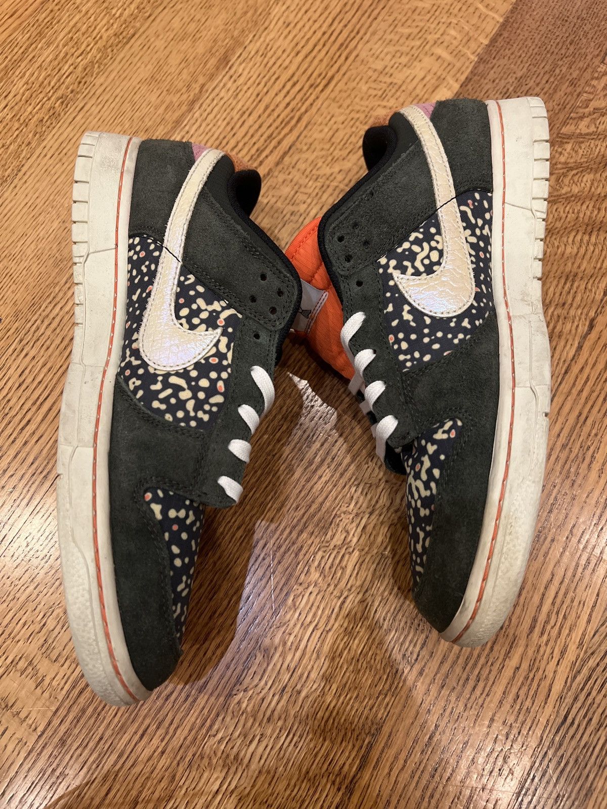 Nike Nike Dunk Low SE Gone Fishing Rainbow Trout Size US 10.5 / EU 43-44 - 2 Thumbnail