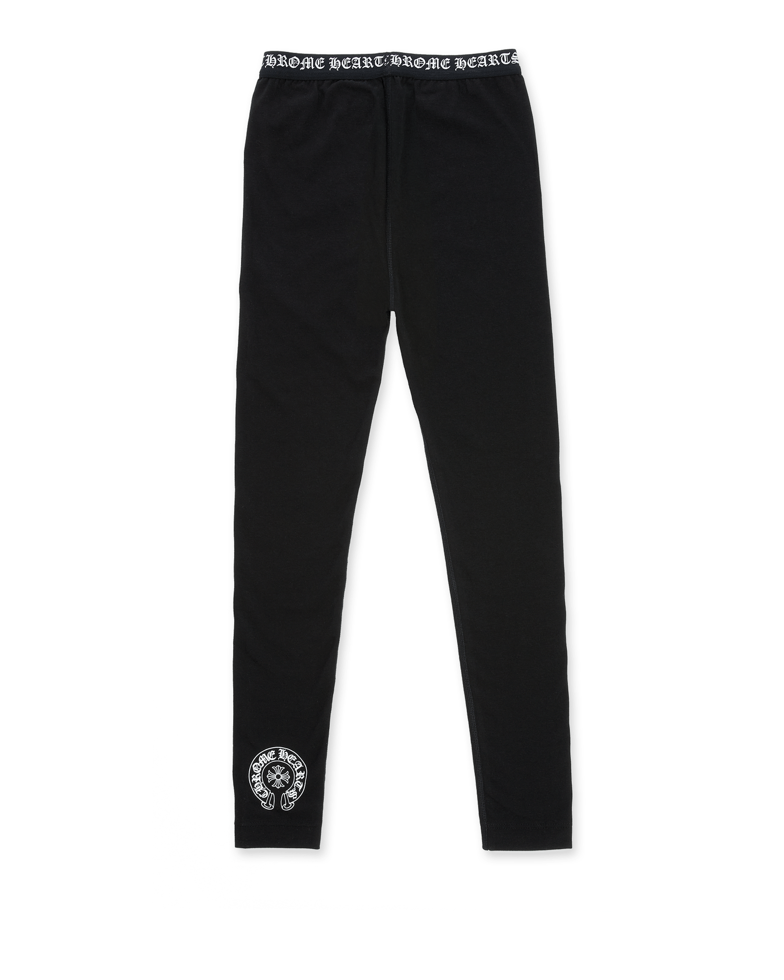 Chrome Hearts Chrome Hearts Black Horseshoe Leggings Size Small Size 25" / US 0 / IT 36 - 2 Thumbnail