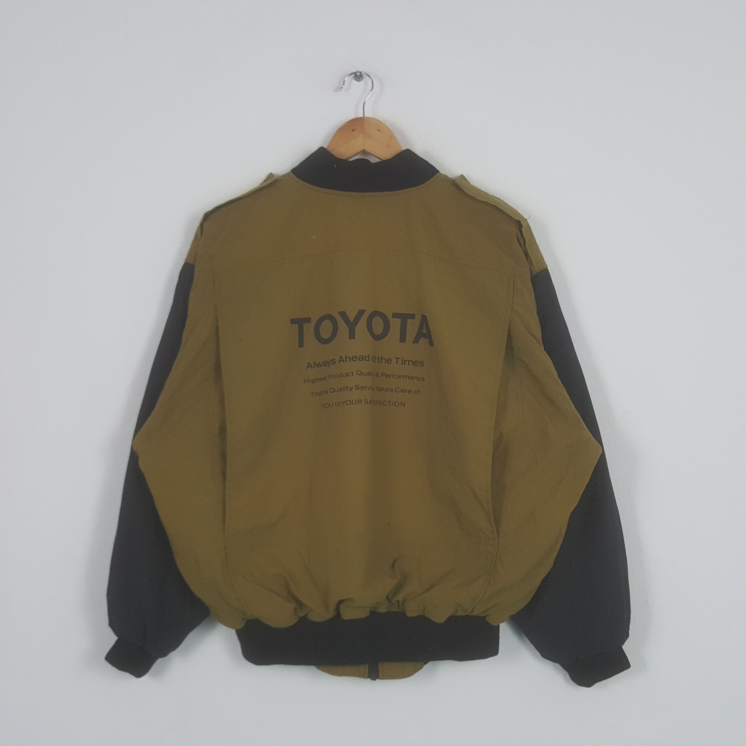 Vintage Toyota Team Racing Bombers Jacket