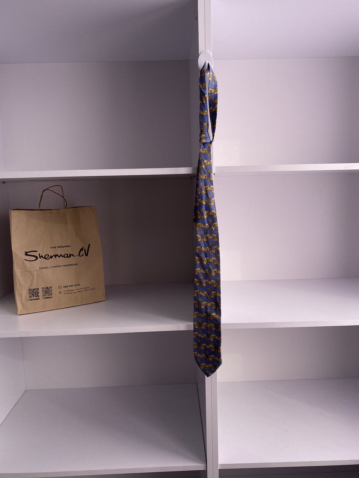 Versace × Vintage Vintage Gianni Versace Tie Size ONE SIZE - 4 Thumbnail