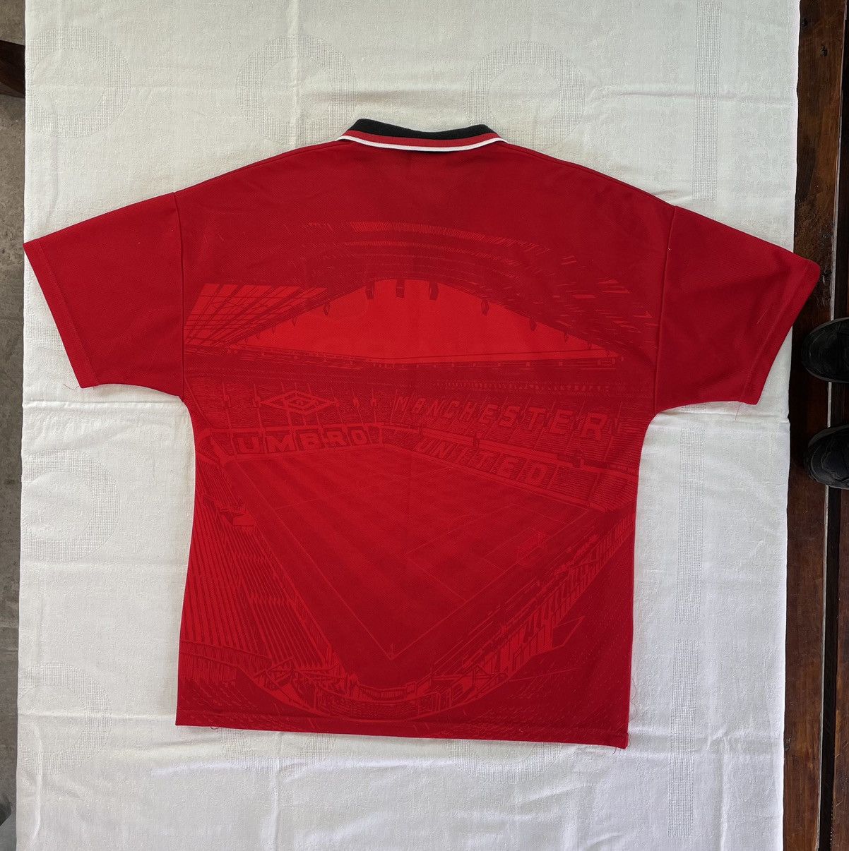 Umbro Vintage Manchester United 1994-1995-1996 Umbro Home Football Size US L / EU 52-54 / 3 - 2 Thumbnail