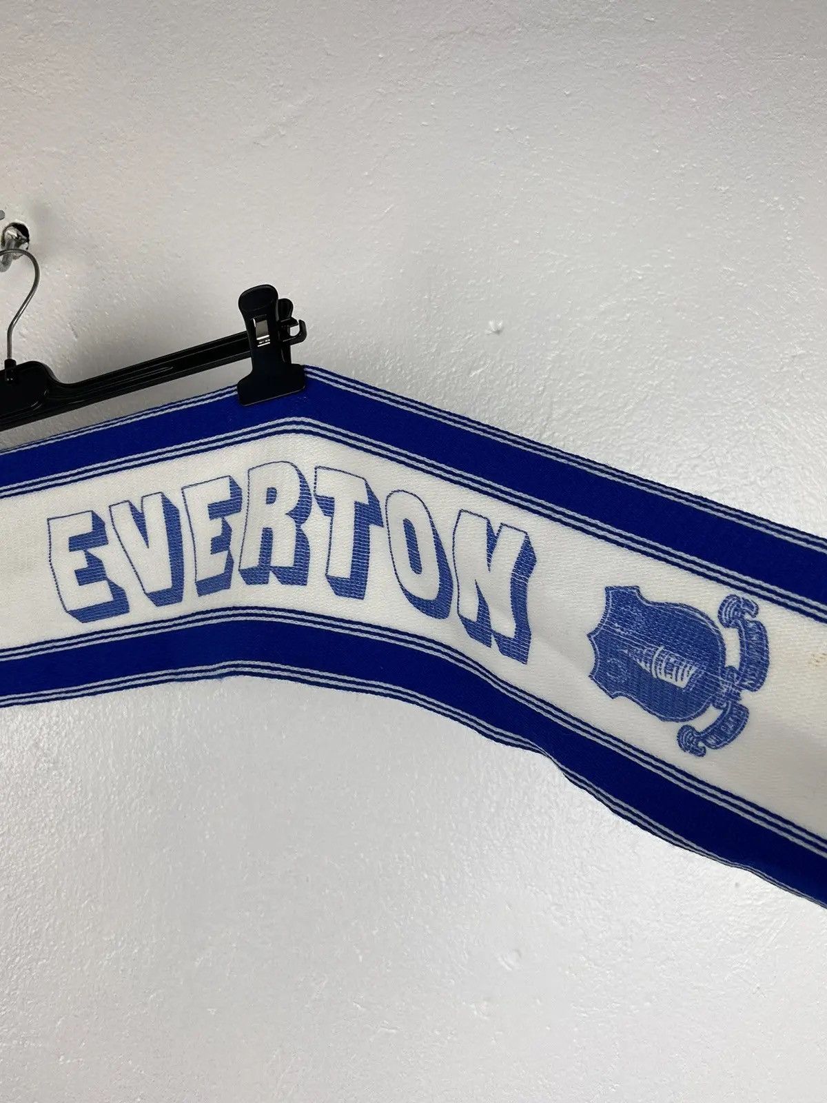 Vintage 90s Vintage Everton FC Soccer Football Fanwear Scarf Muffler Size ONE SIZE - 5 Thumbnail