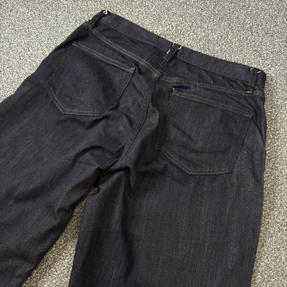 Jun Takahashi Japanese Denim Jersey Uniqlo High Rise Tappered Fit Archive Size US 30 / EU 46 - 8 Thumbnail