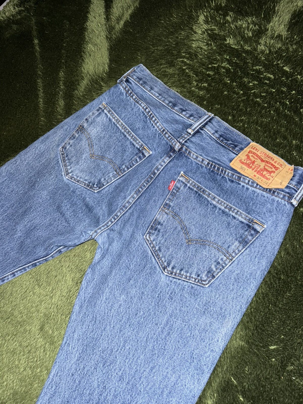 Levi's [W32/L32] Levi’s 501 Button Fly Vintage Washed Denim Pants Size US 32 / EU 48 - 8 Thumbnail