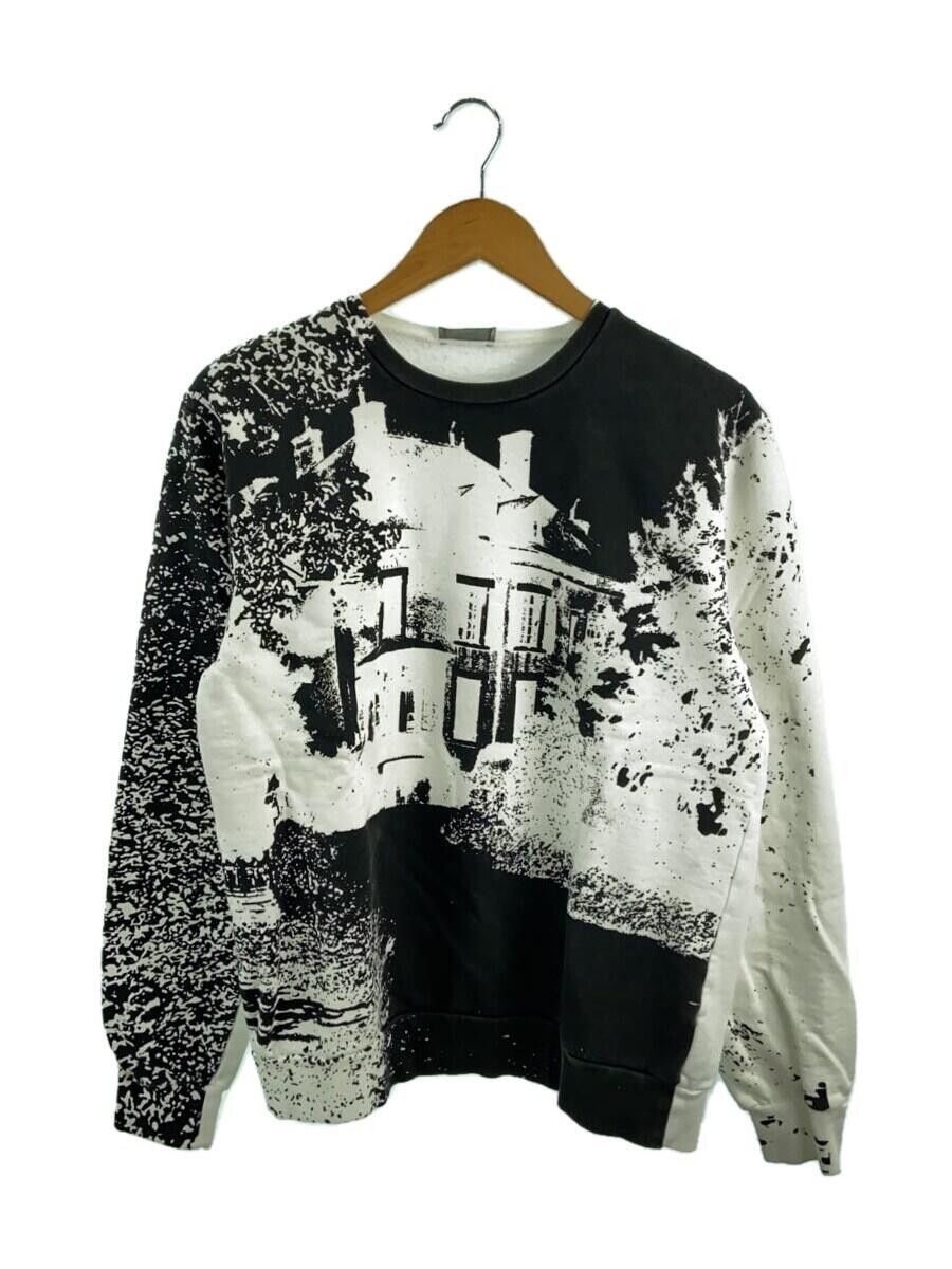 image of Dior Homme 2013 Graphic All Over Print Sweater in Black, Men's (Size Small)