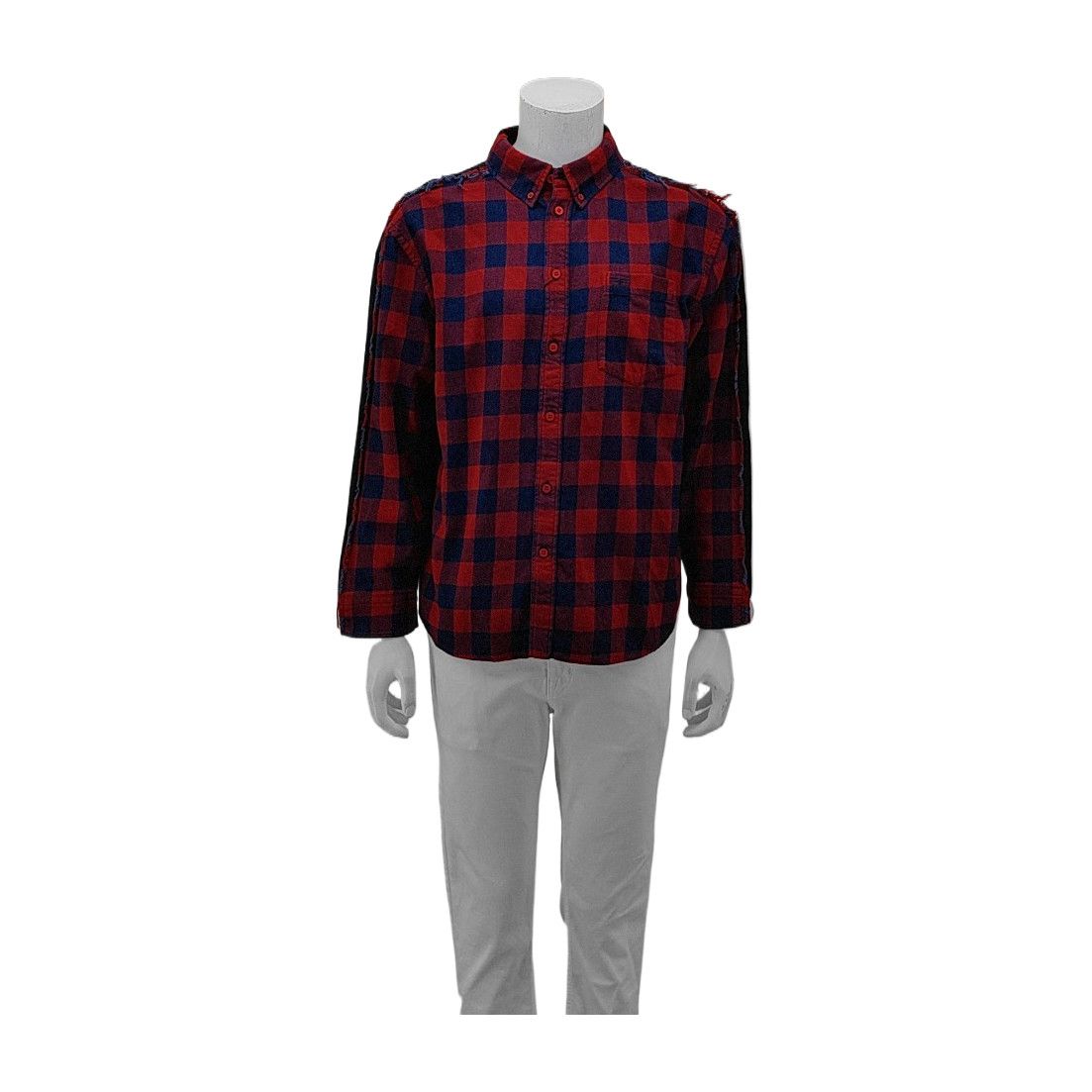 Balenciaga Balenciaga Check Button Up Shirt Size XS Size US XS / EU 42 / 0 - 1 Thumbnail