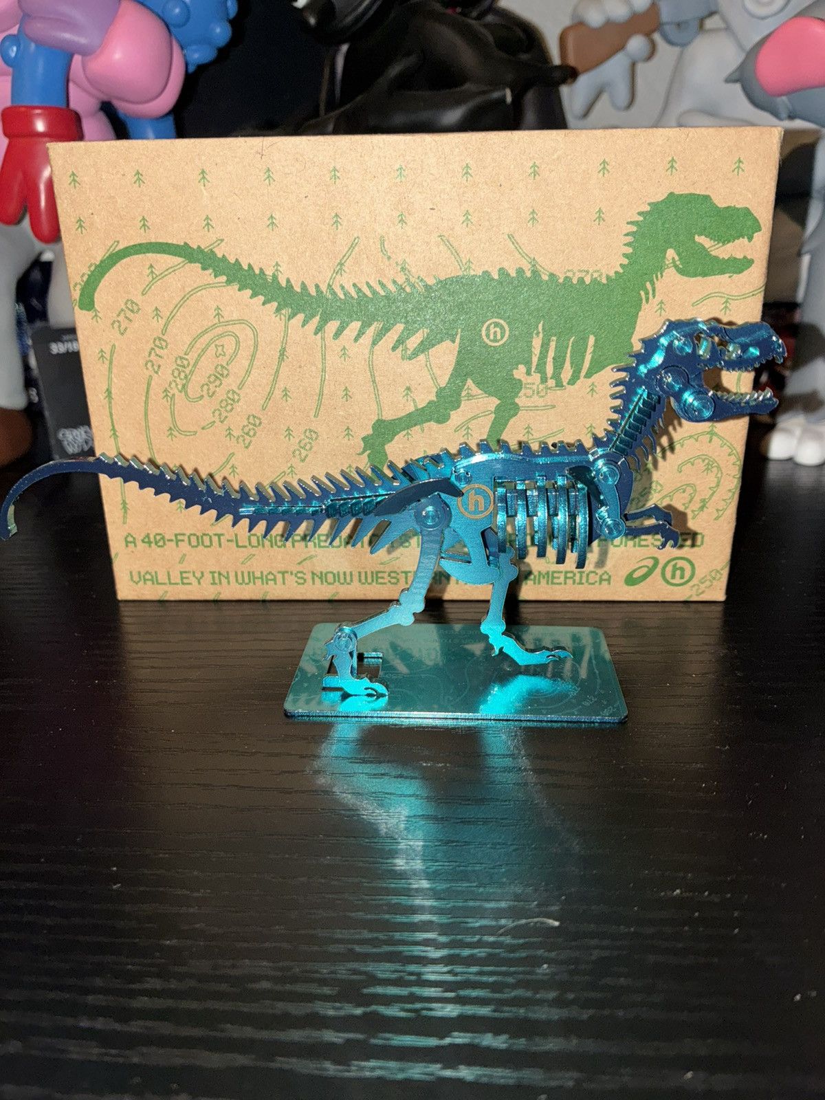 Asics × HIDDEN Hidden NY X ASICS Pretech T-Rex Dinosaur Figure Size ONE SIZE - 4 Thumbnail