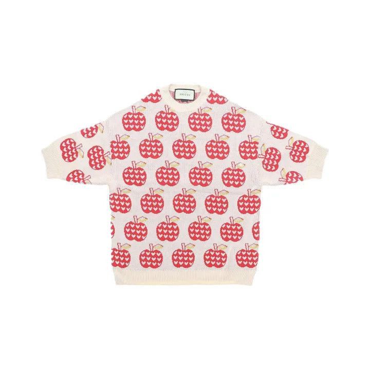 Gucci Gucci Fruit Pattern Knit Sweater for Women-2507 Size S / US 4 / IT 40 - 7 Thumbnail