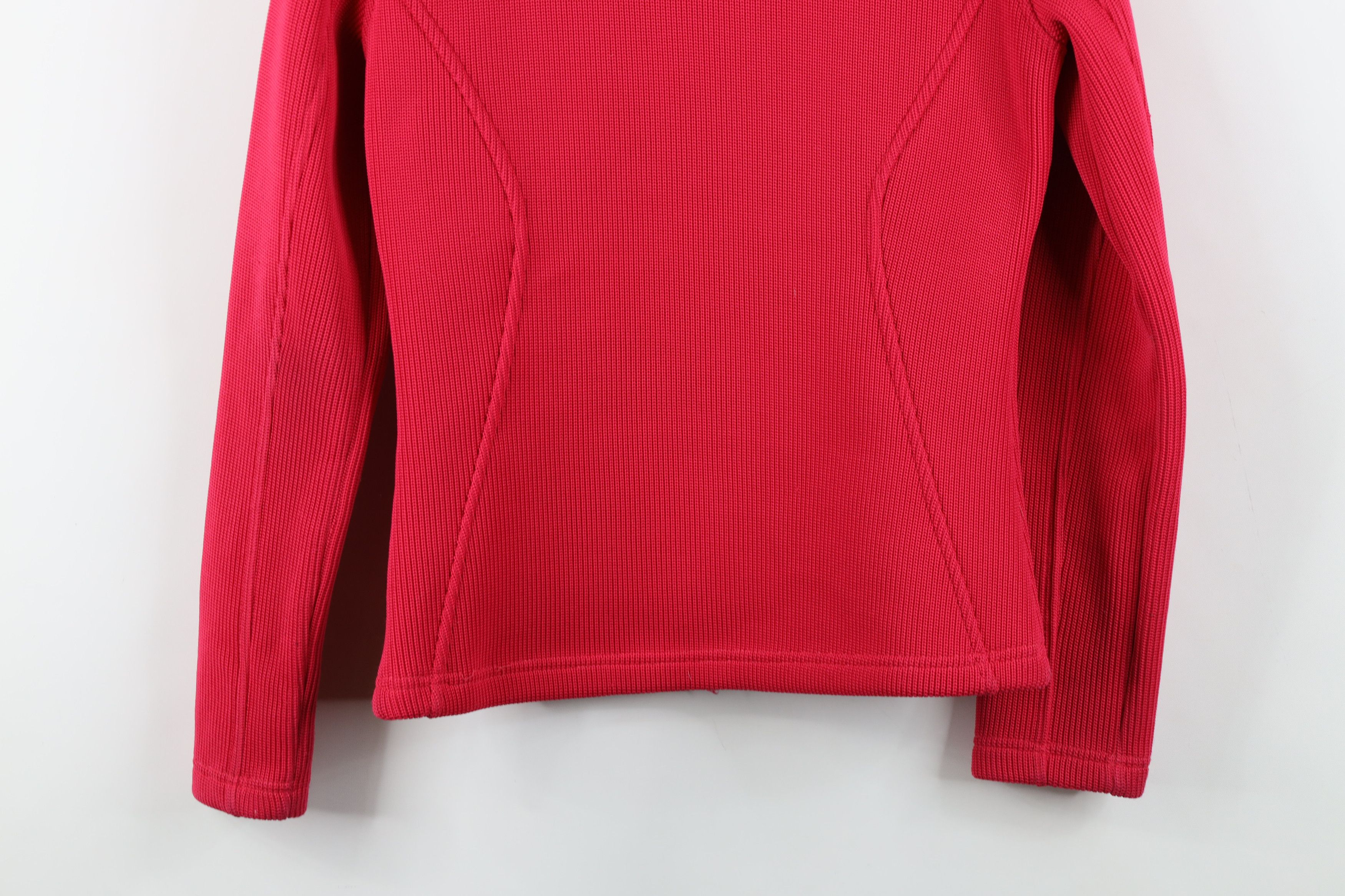 Spyder Spyder Ribbed Knit Full Zip Sweater Jacket Swacket Pink Size S / US 4 / IT 40 - 16 Thumbnail