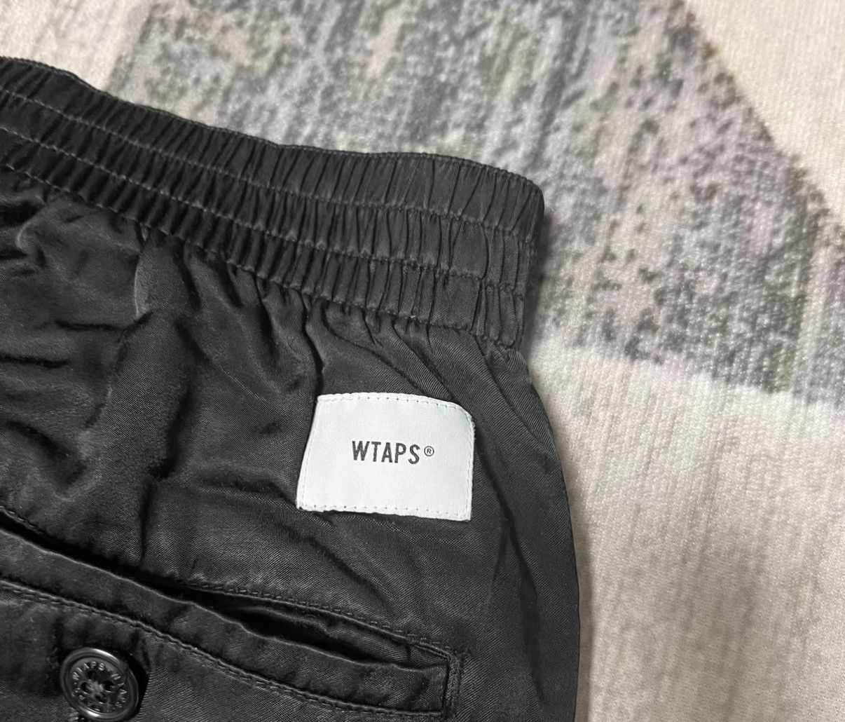 Wtaps WTAPS 18AW CRIBS TROUSERS RACO SATIN Cargo Pants J16 Size US 32 / EU 48 - 6 Thumbnail