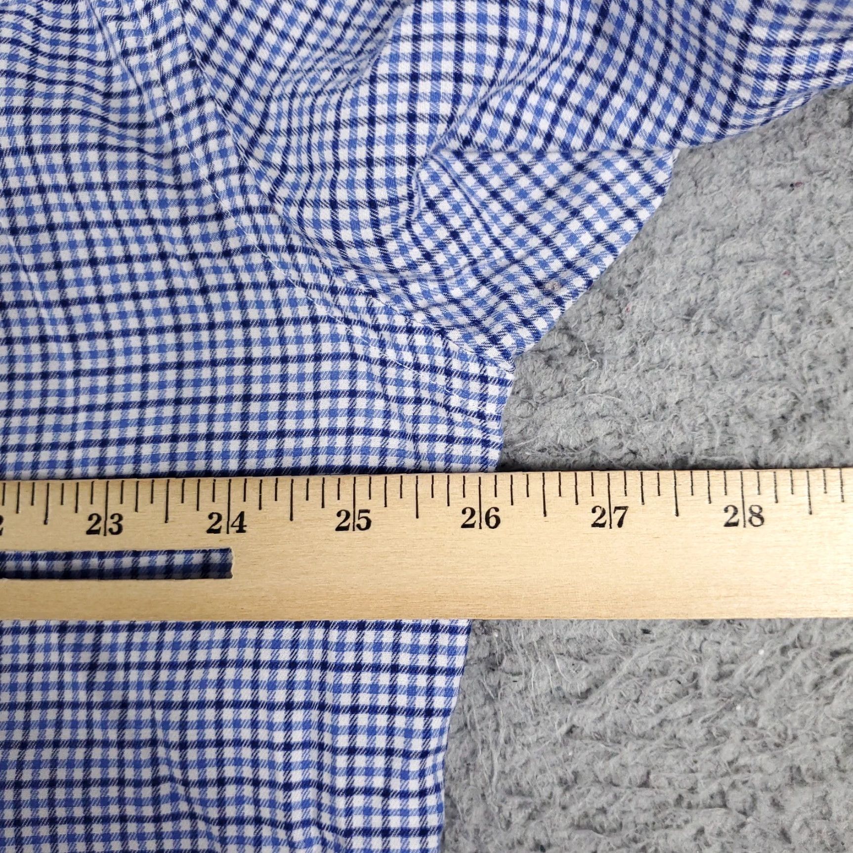 Tommy Hilfiger Tommy Hilfiger Shirt Mens 2XL Blue Plaid Casual Button Up Long Sleeve Shirt Size US XXL / EU 58 / 5 - 5 Thumbnail