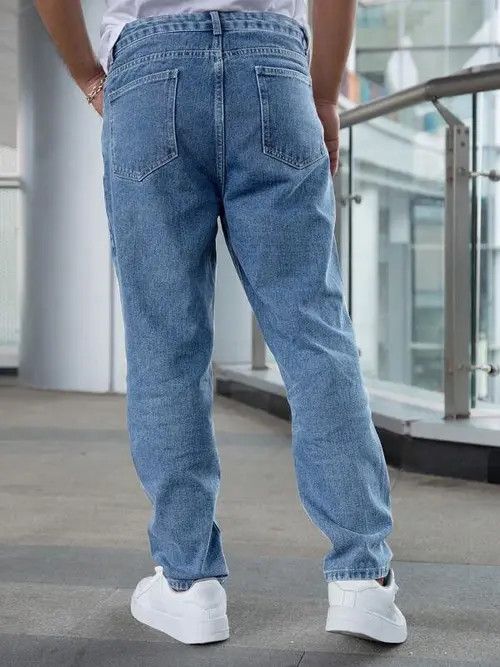 Jean × Vintage Casual Vintage Straight RETRO jeans denim Size US 31 - 3 Thumbnail