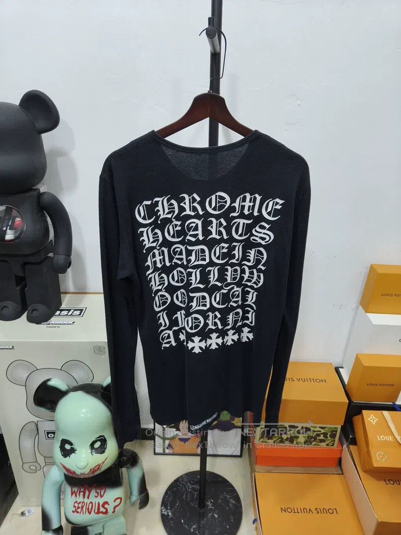 Chrome Hearts CHROME HEARTS Size L Waffle long-sleeved shirt Size US L / EU 52-54 / 3 - 2 Thumbnail