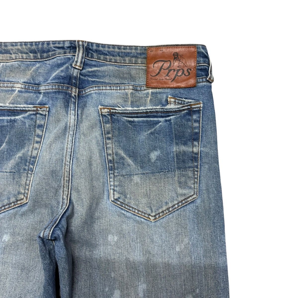 Prps Prps Le Sabre Slim Denim Painter Jeans Size US 34 / EU 50 - 12 Thumbnail