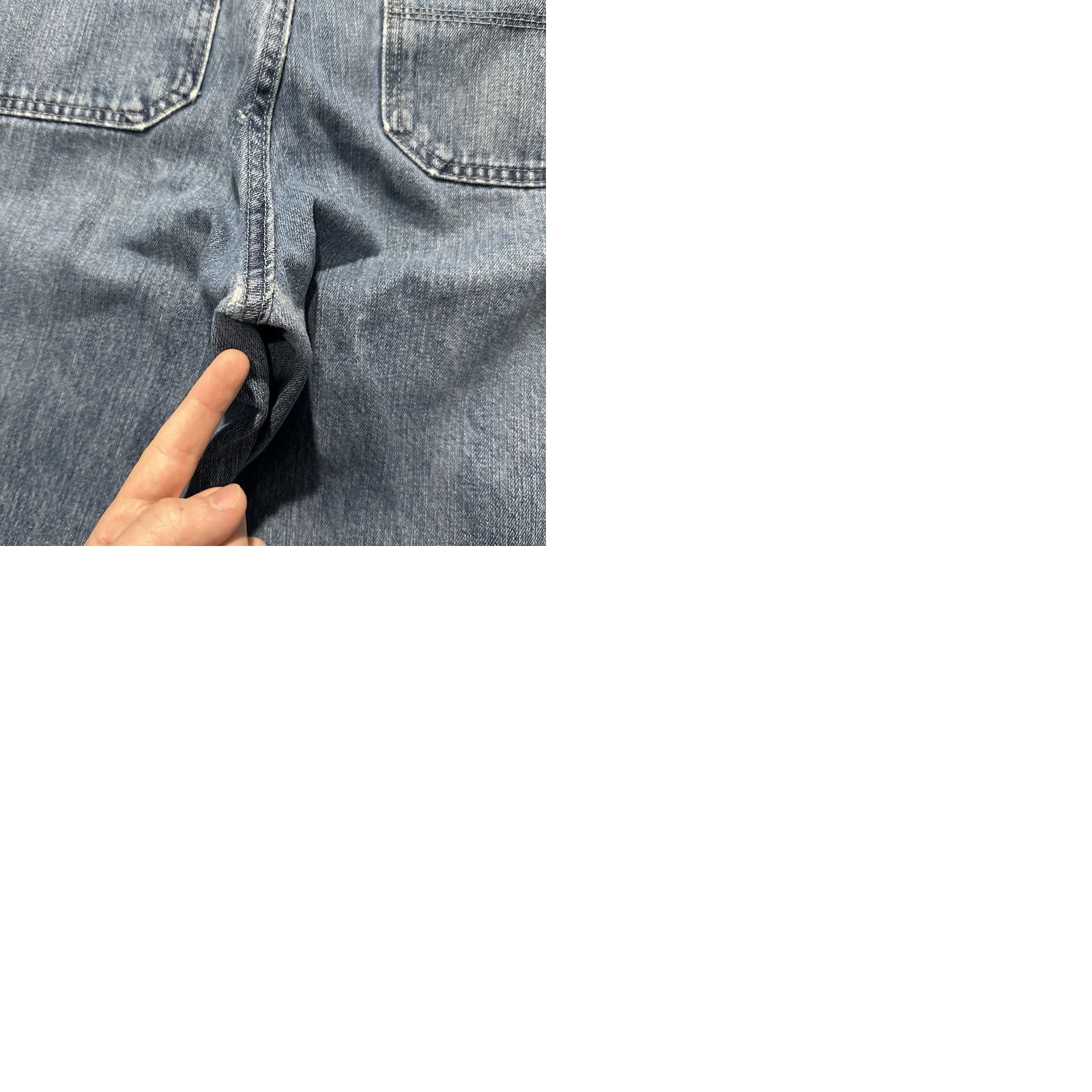 Vintage VINTAGE Urban Pipeline Jeans Mens 36x34 Blue Denim Carpenter Baggy Loose Grunge Y2K FAIR Size US 36 / EU 52 - 11 Thumbnail