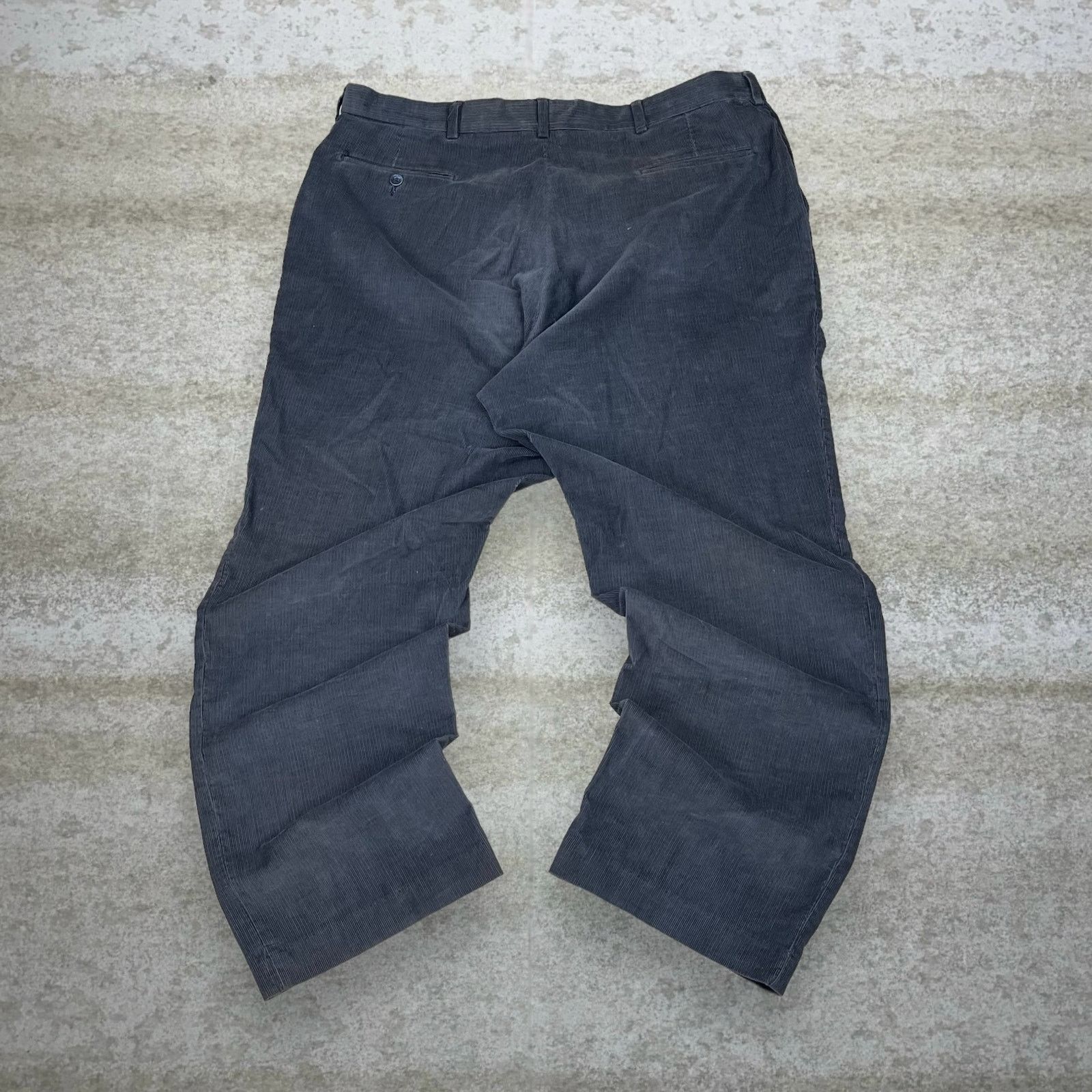 Vintage Vintage 90s Farah Corduroy Pants 42x30 Baggy Wide Leg Grey Size US 42 / EU 58 - 1 Thumbnail