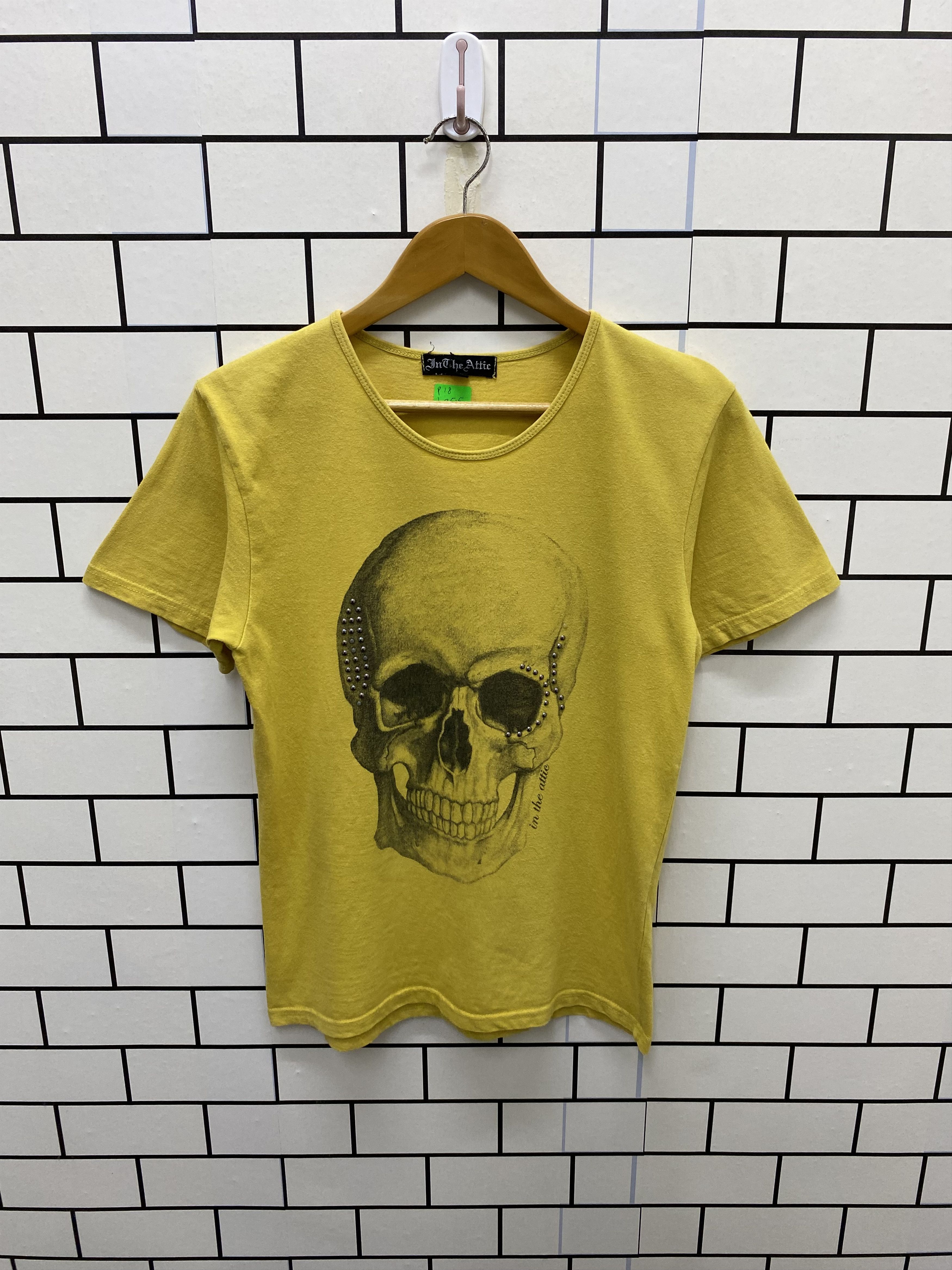 Japanese Brand In the Attic Skull Rhinestone T-Shirt
