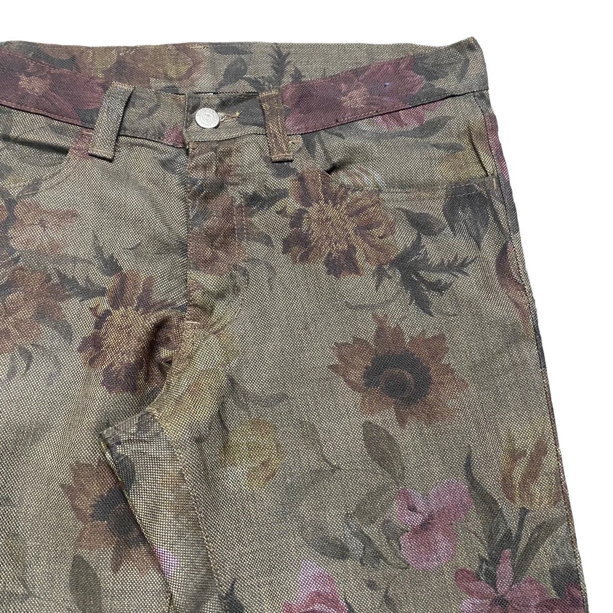Tornado Mart Tornado Mart Floral Flare Jeans Size US 32 / EU 48 - 4 Thumbnail