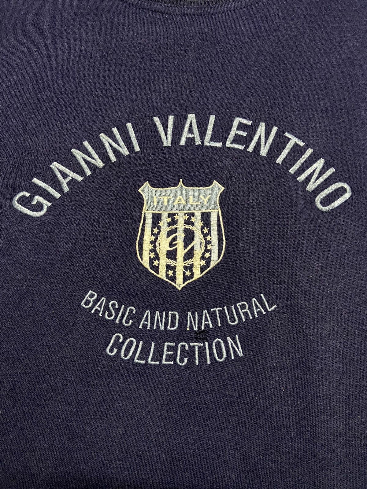 Japanese Brand × Vintage Vintage Gianni Valentino Crewneck Sweatshirt Size US L / EU 52-54 / 3 - 2 Thumbnail