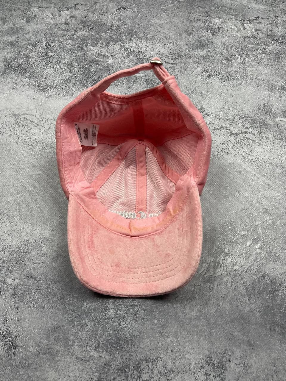Juicy Couture Juicy Couture Couture Velour Pink Cap Blue Y2K Hat Size ONE SIZE - 7 Thumbnail