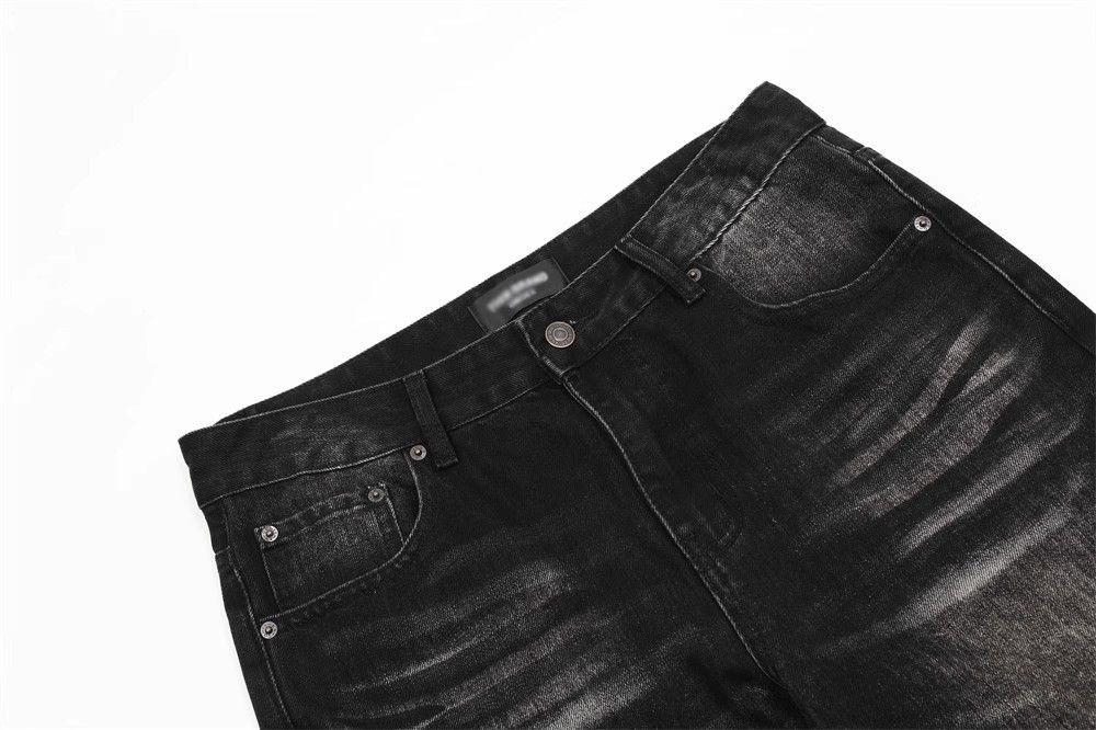 Japanese Brand × Vintage Men's hippie back pocket ripped loose washed flared jeans Size US 32 / EU 48 - 3 Thumbnail