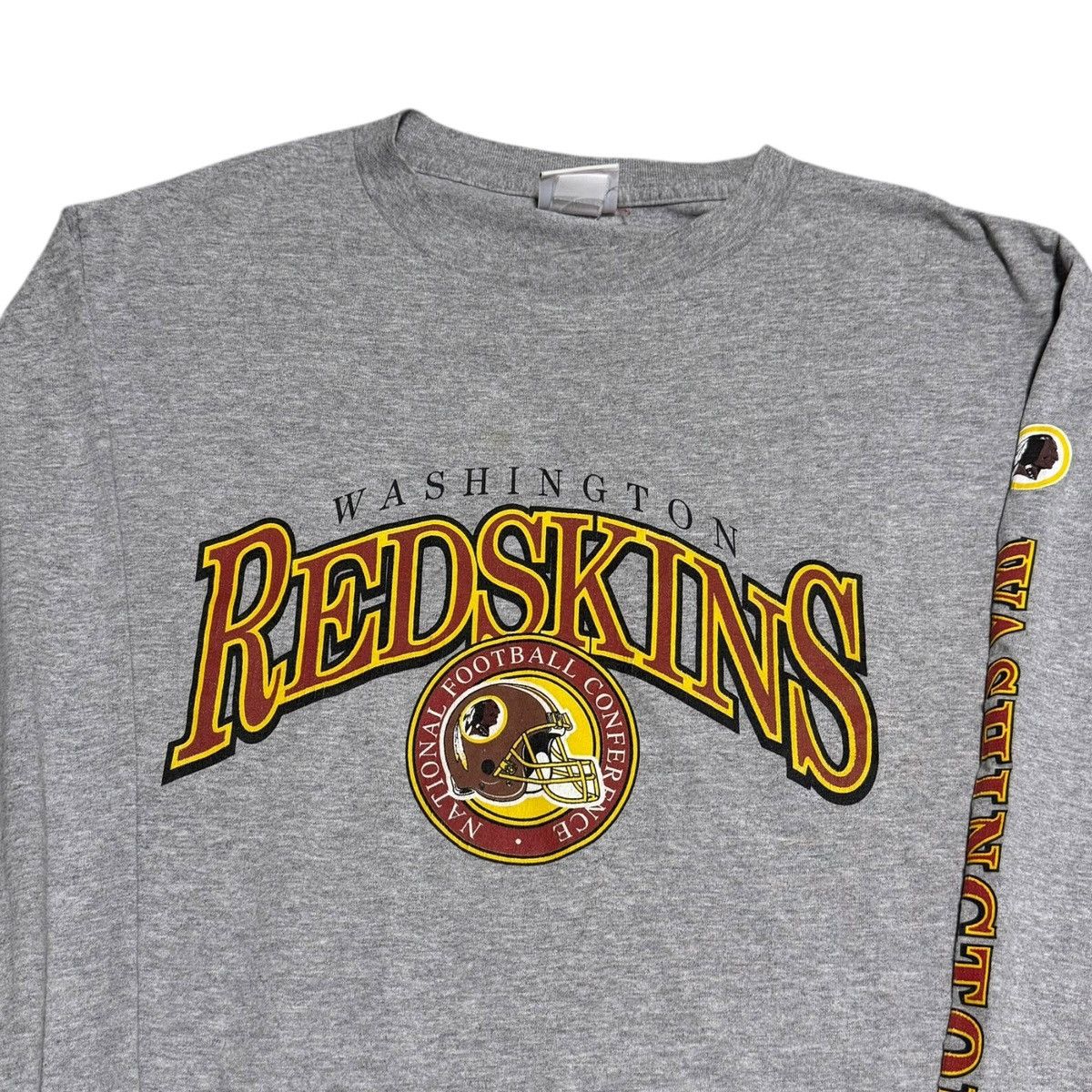 NFL NFL Washington Redskins Gray Long Sleeve Shirt Adult Large Size US L / EU 52-54 / 3 - 2 Thumbnail