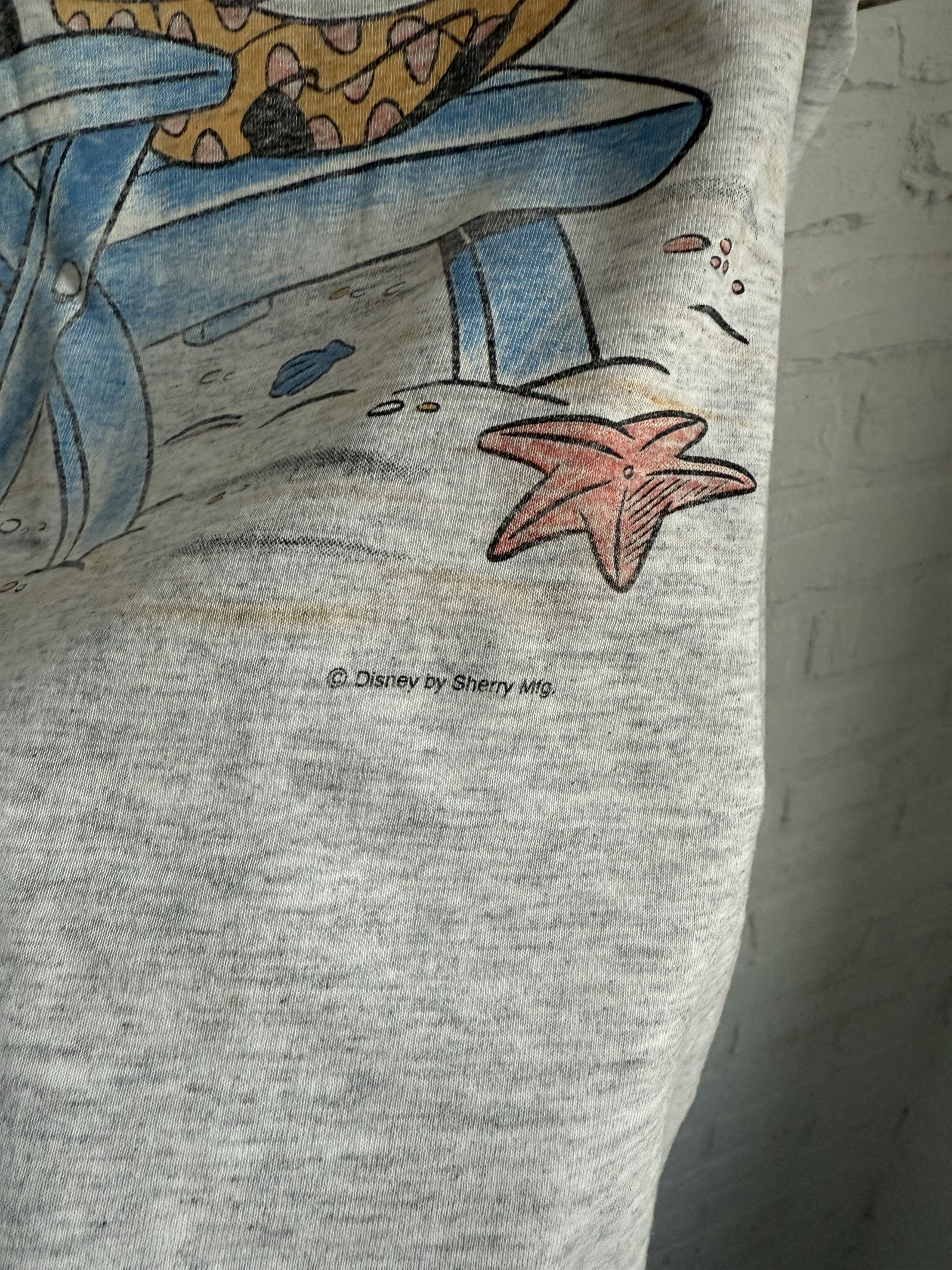 Cartoon Network × Mickey Mouse × Vintage Vintage 80s Mickey Mouse Florida cartoon t-shirt Size US XL / EU 56 / 4 - 10 Thumbnail