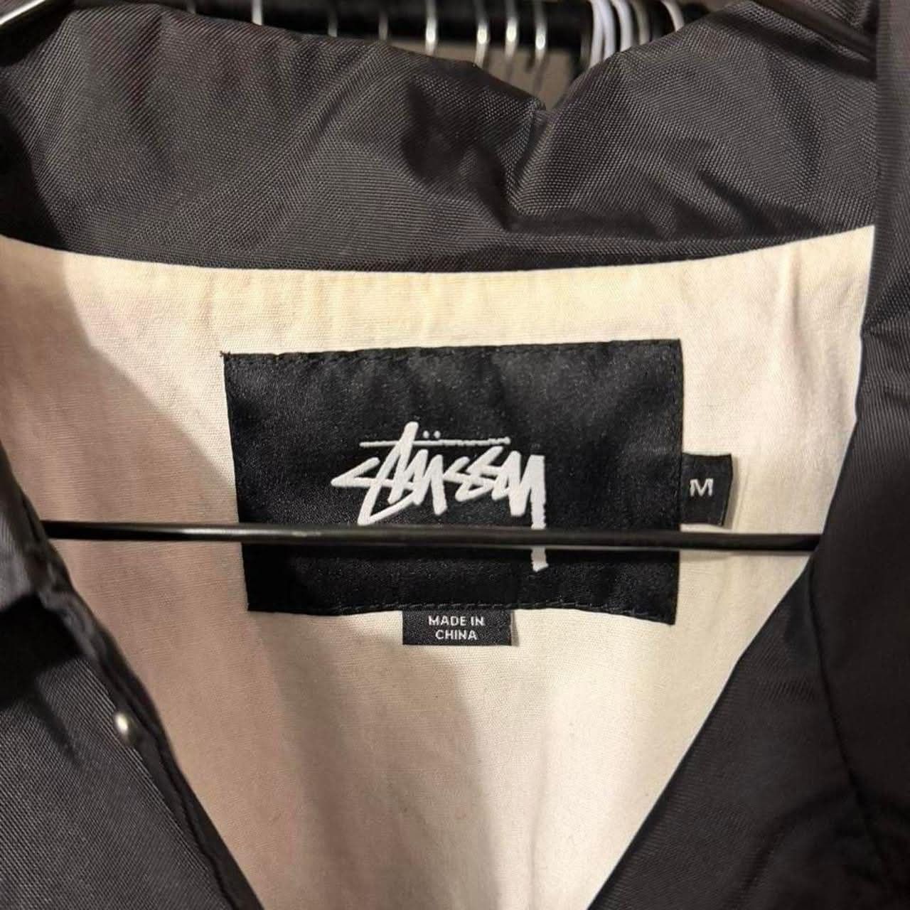Stussy stussy black jacket with pink script logo Size US M / EU 48-50 / 2 - 4 Thumbnail