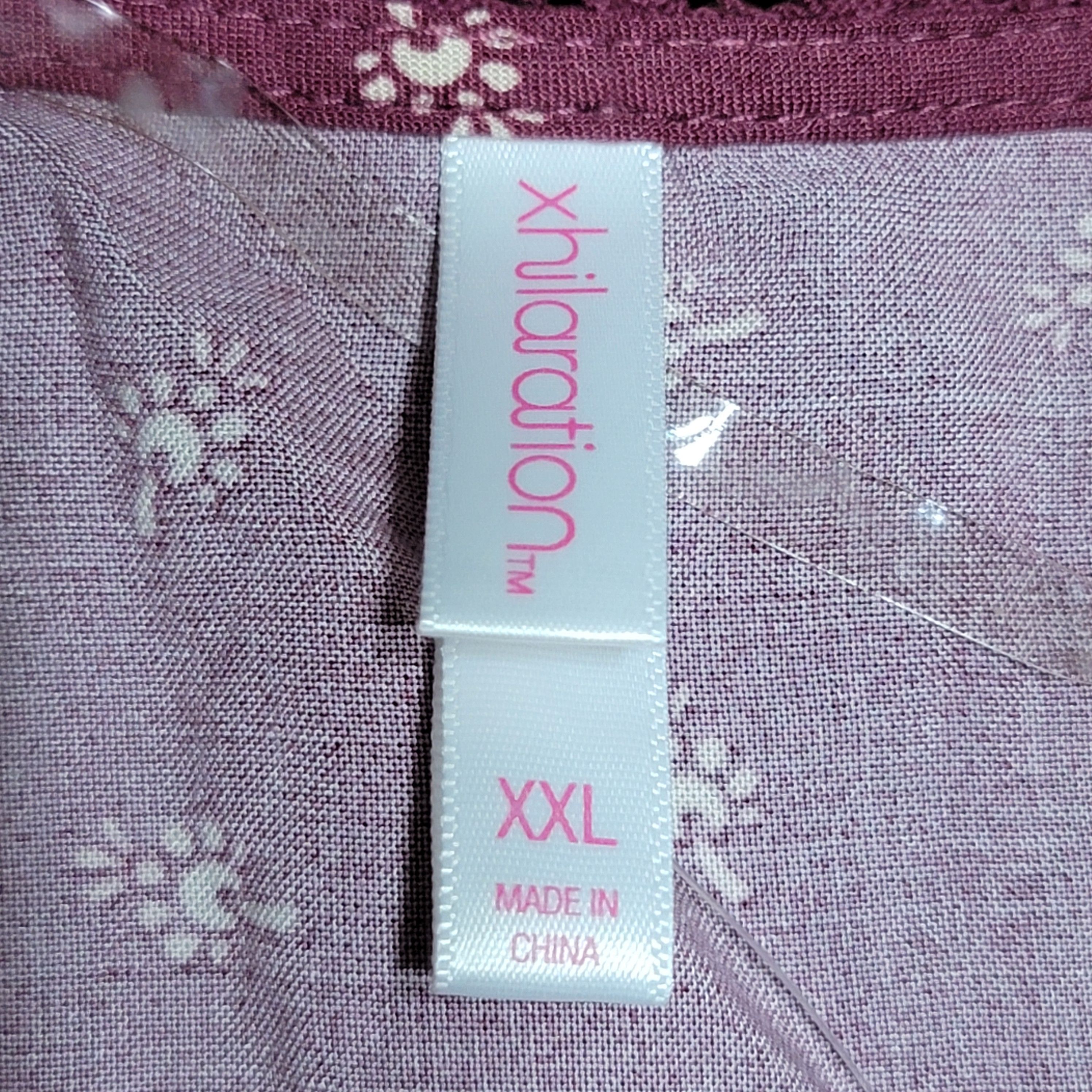 Other Xhilaration LS Dress w/Small White Flowers - Size XXL* NWT Size XXL / US 16-18 / IT 52-54 - 4 Thumbnail