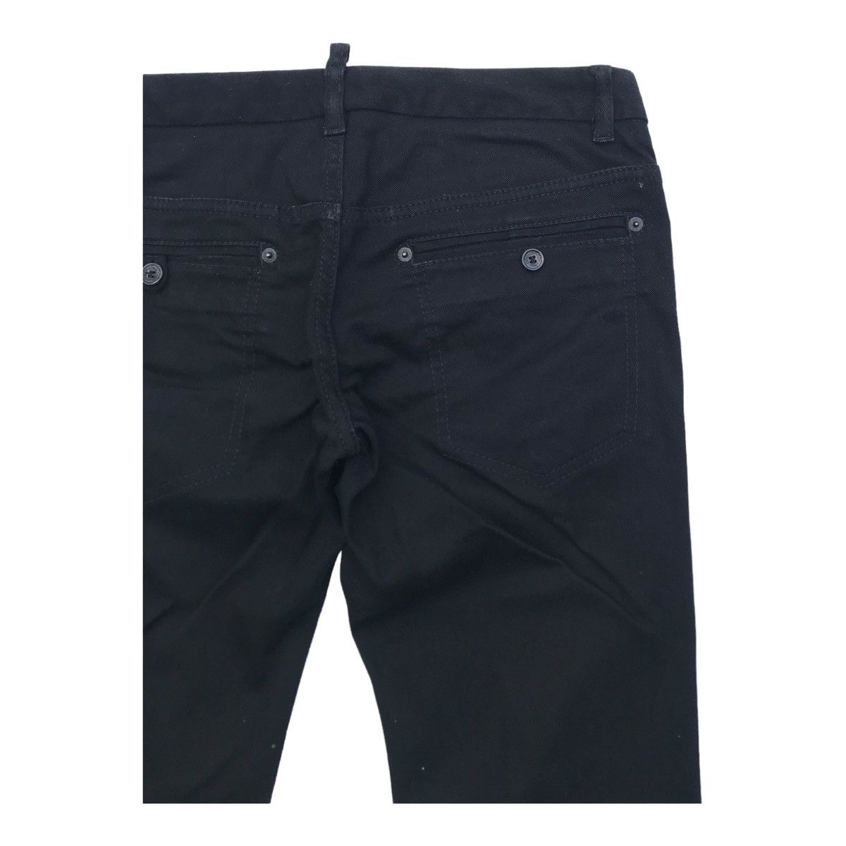 Dsquared2 Dsquared2 Women Black Skinny Pants Size 32" / US 10 / IT 46 - 10 Thumbnail
