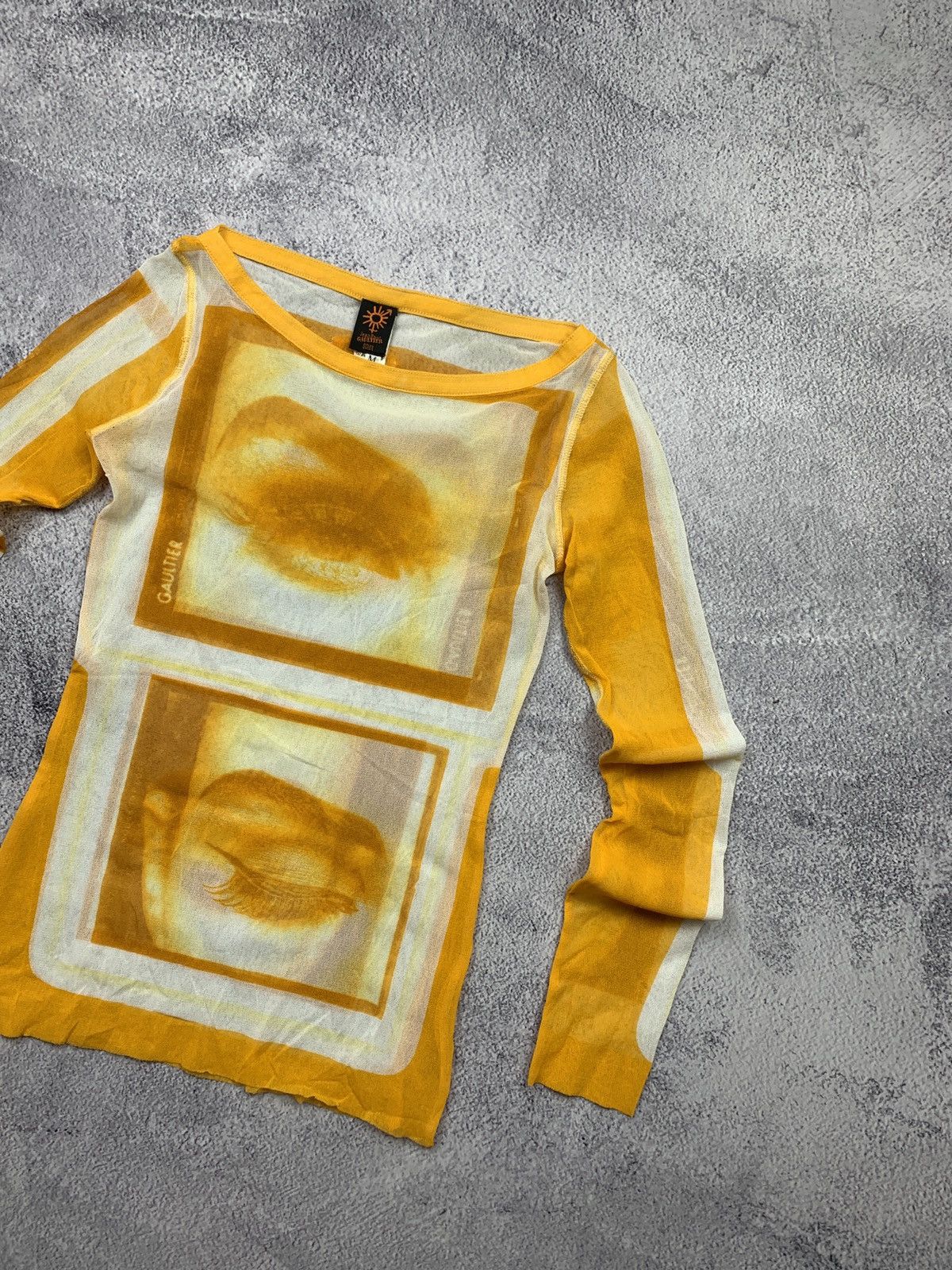 Jean Paul Gaultier Jean Paul Gaultier Madonna Eye Mesh Top M Size M / US 6-8 / IT 42-44 - 4 Thumbnail