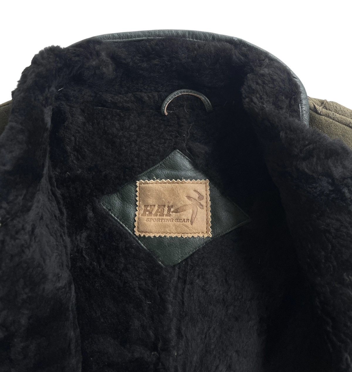 Hai Sporting Gear ISSEY MIYAKE SUEDE LEATHER SHERLING JACKET Size US M / EU 48-50 / 2 - 9 Thumbnail