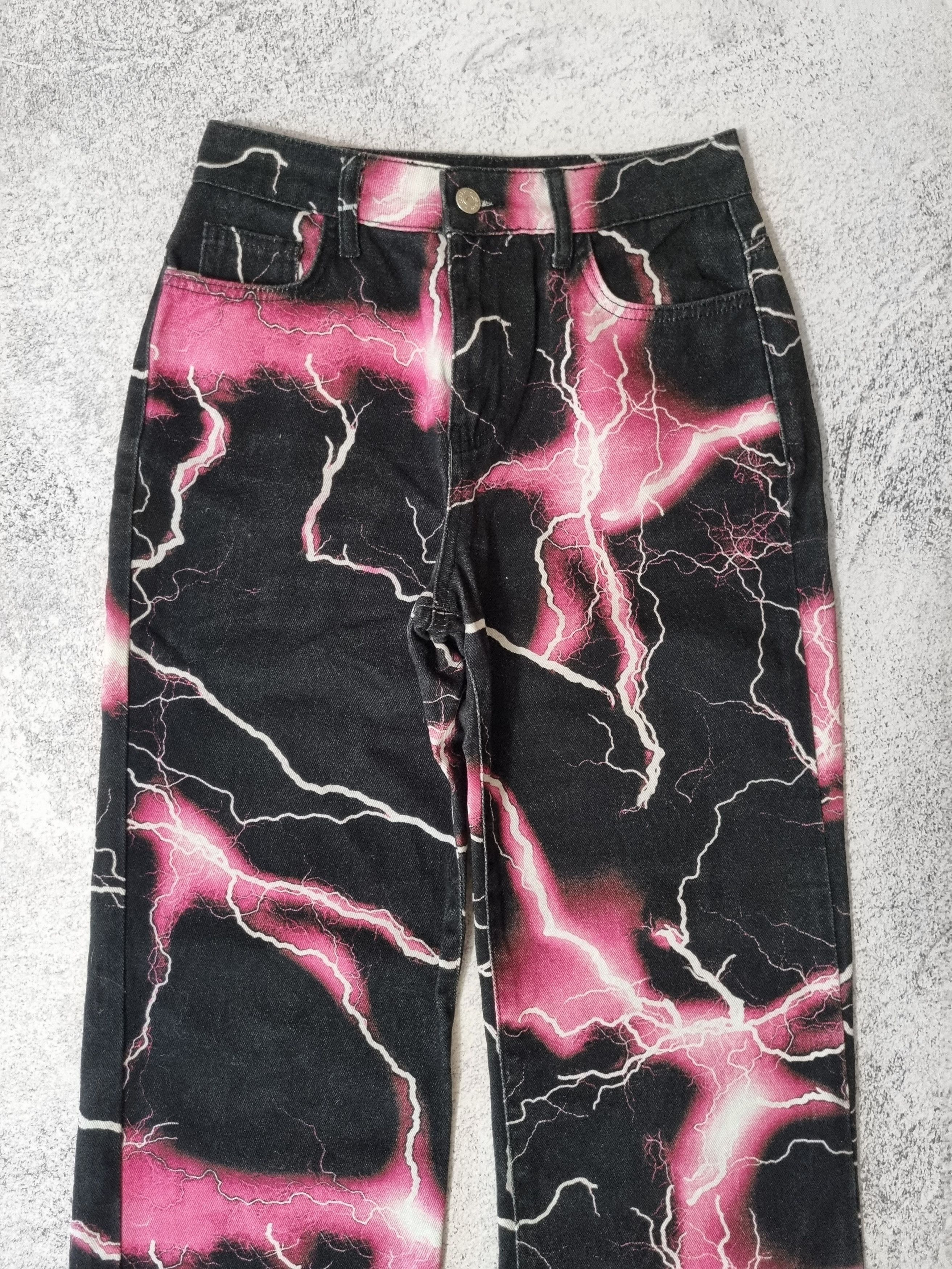 Jaded London Jaded London Purple Lightning Pants Size 25" / US 0 / IT 36 - 3 Thumbnail