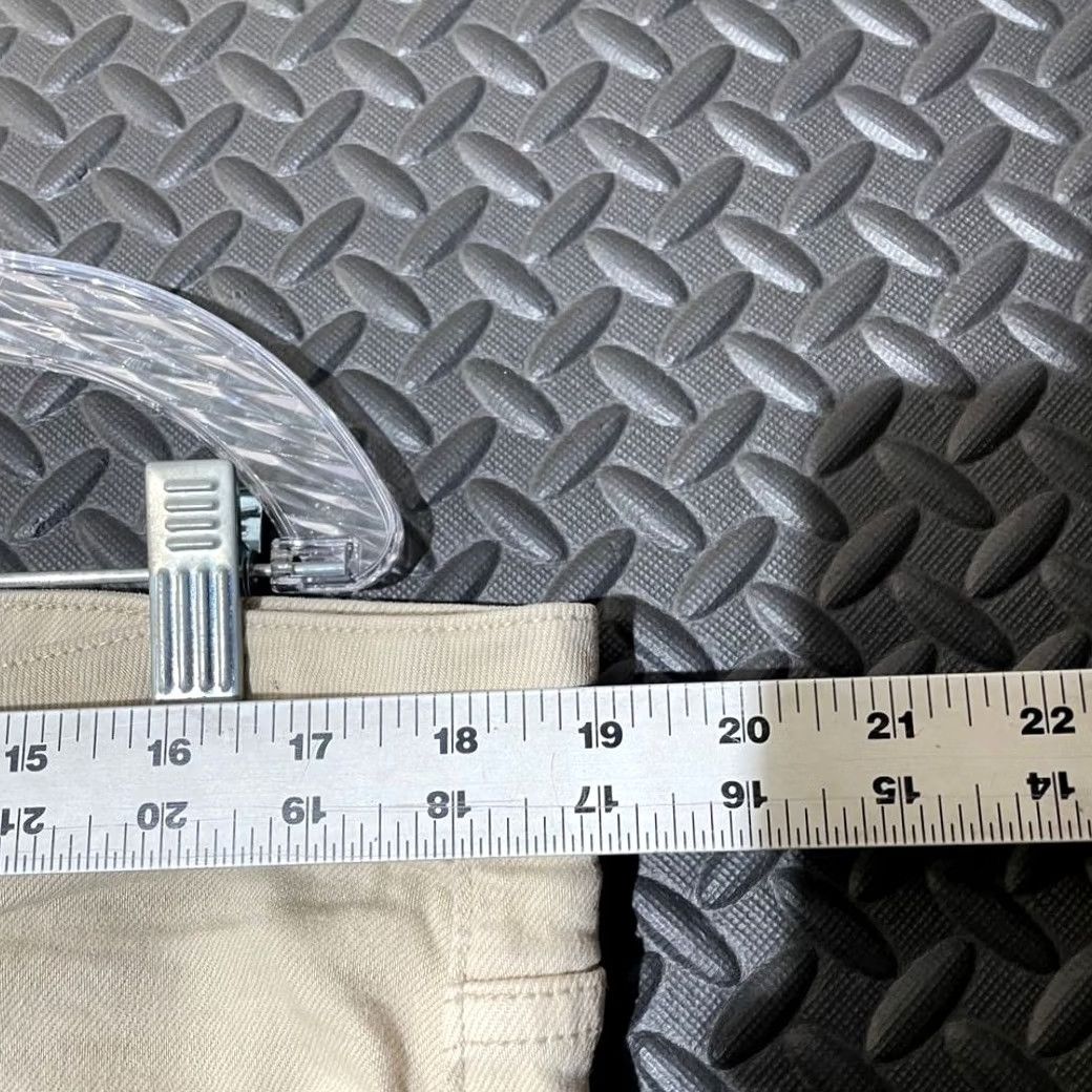Kenneth Cole Kenneth Cole Casual Taper Beige 5 Pocket Denim Jean Men’s Size 36x32 Khakis 31 In Inseam Mens Beige Denim Jean Size US 36 / EU 52 - 5 Thumbnail