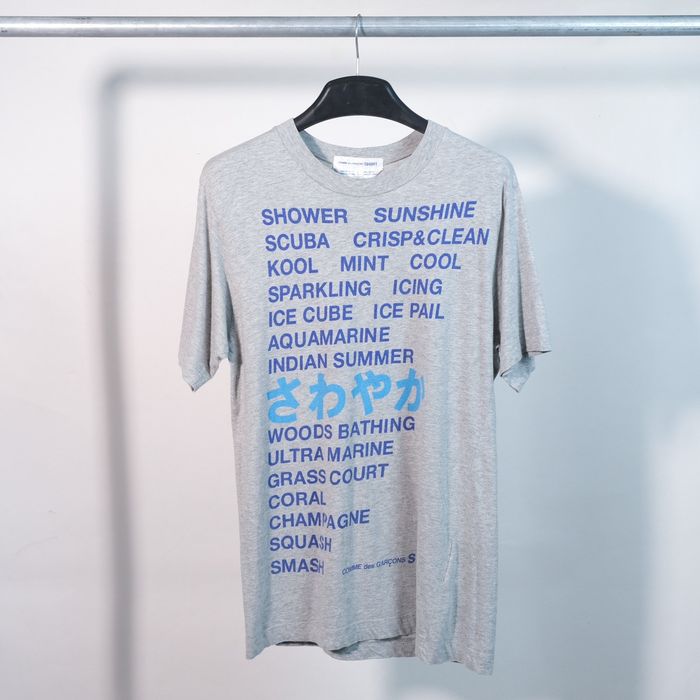 Comme des garcons t hotsell shirt grailed