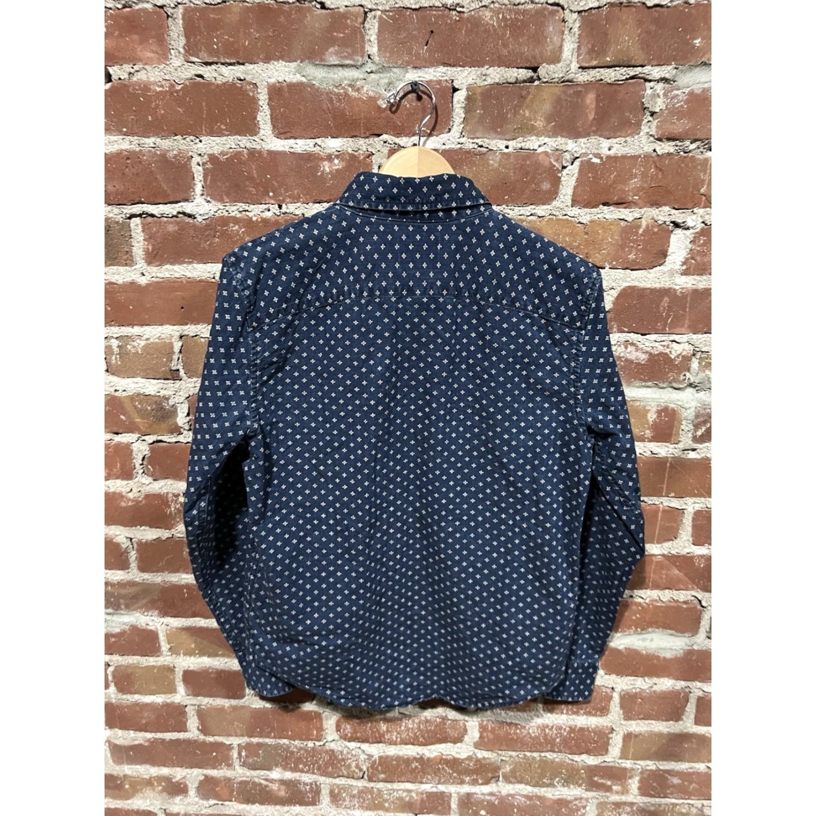 Abercrombie & Fitch Abercrombie & Fitch Mens Blue Long Sleeve Button-Up Dress Shirt Size Small Size 36R - 2 Thumbnail