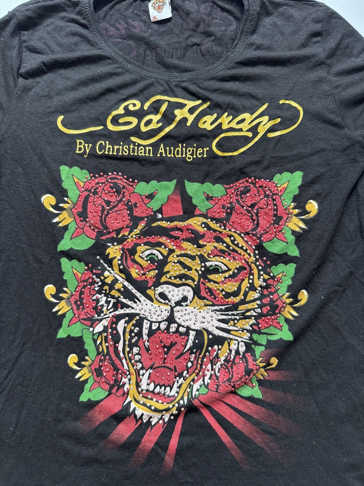 Ed Hardy Ed hardy T shirt Size XL y2k streetwear usa Size XL / US 12-14 / IT 48-50 - 7 Thumbnail
