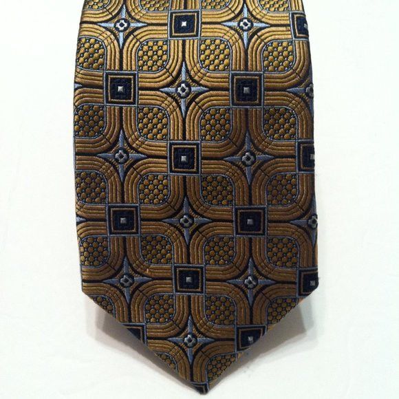 Jos. A. Bank JOS.A.BANK SIGNATURE MEN'S NEW 100%SILK TIE WIDTH: 3 1/2" Size ONE SIZE - 2 Thumbnail