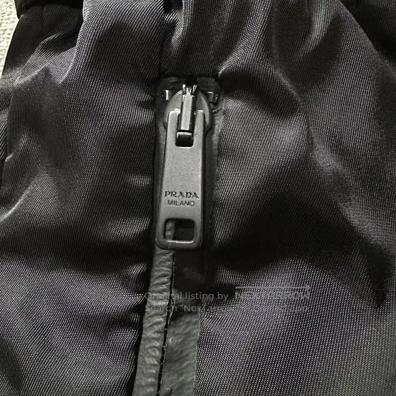 Prada Prada Black Nylon Casual Pants. Size US 31 - 3 Thumbnail