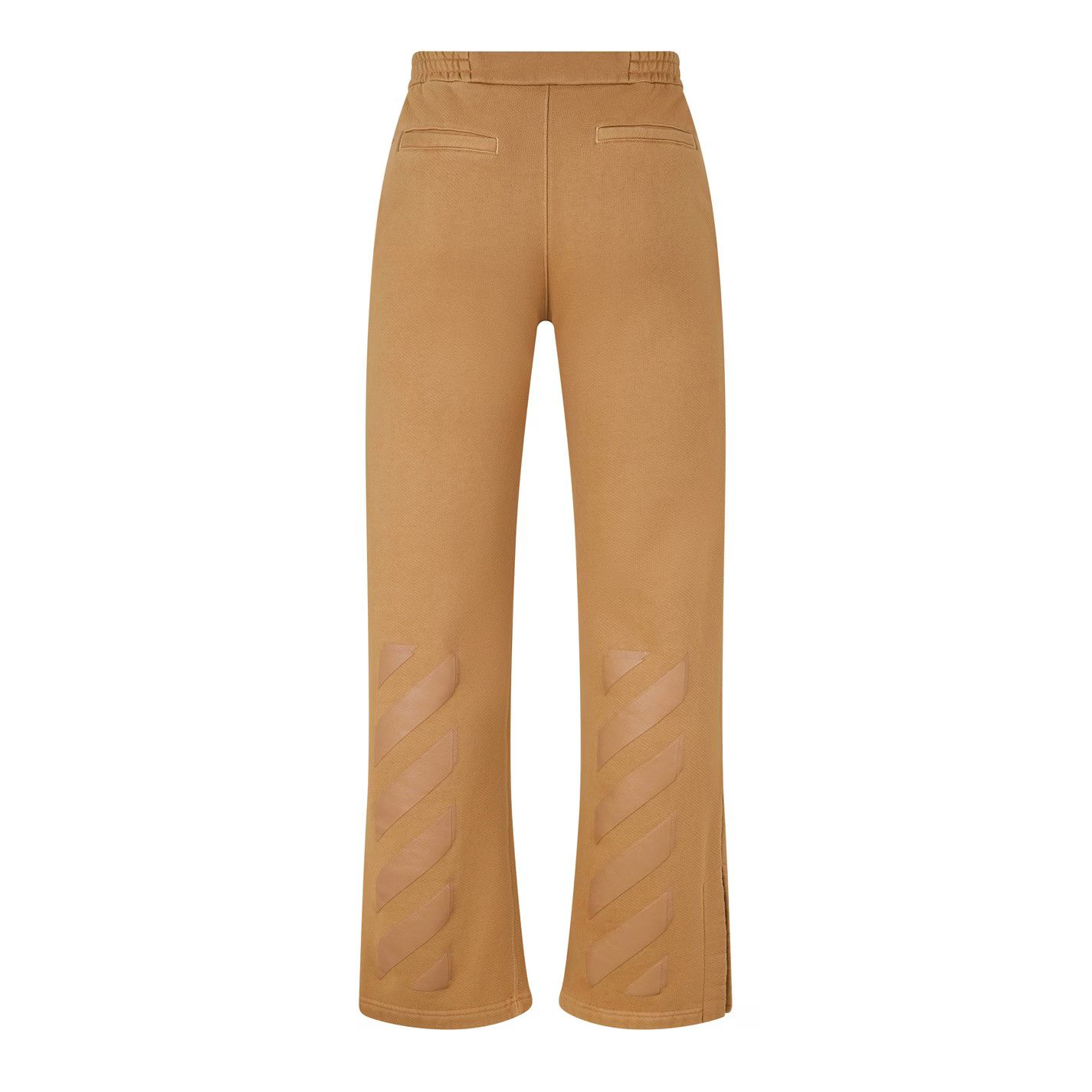 Off-White o1g2r1mq1224 Sweatpant in Brown Size 27" / US 4 / IT 40 - 2 Thumbnail