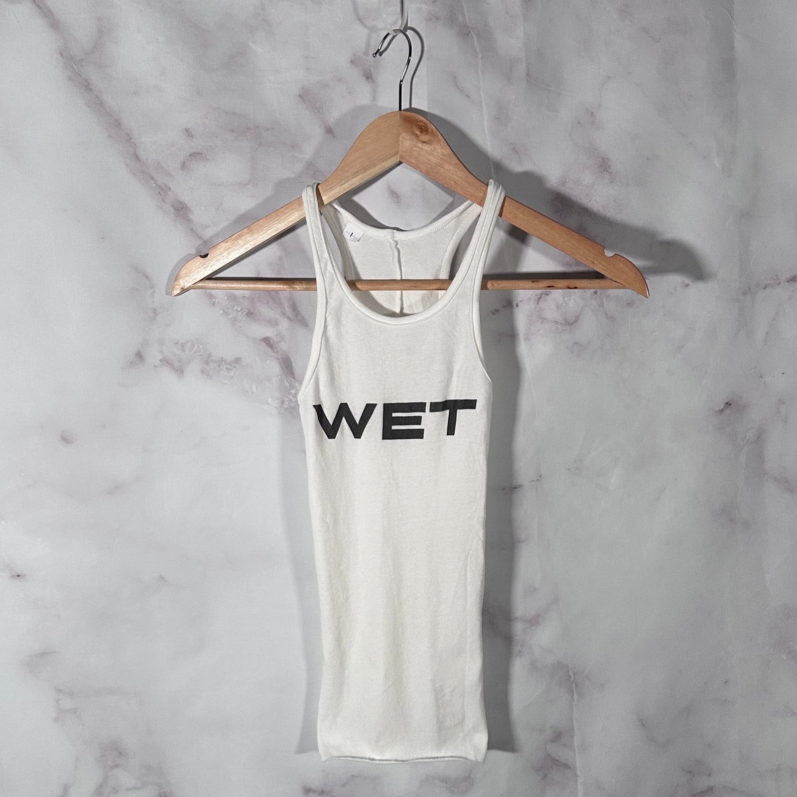 Kanye West × Mowalola × Yeezy Season Wet White Tank | Grailed