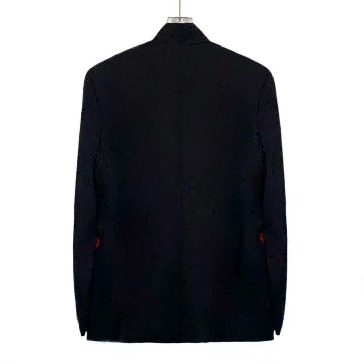 Dior Dior Wool Lapel Single-Breasted Blazer Size US L / EU 52-54 / 3 - 2 Thumbnail