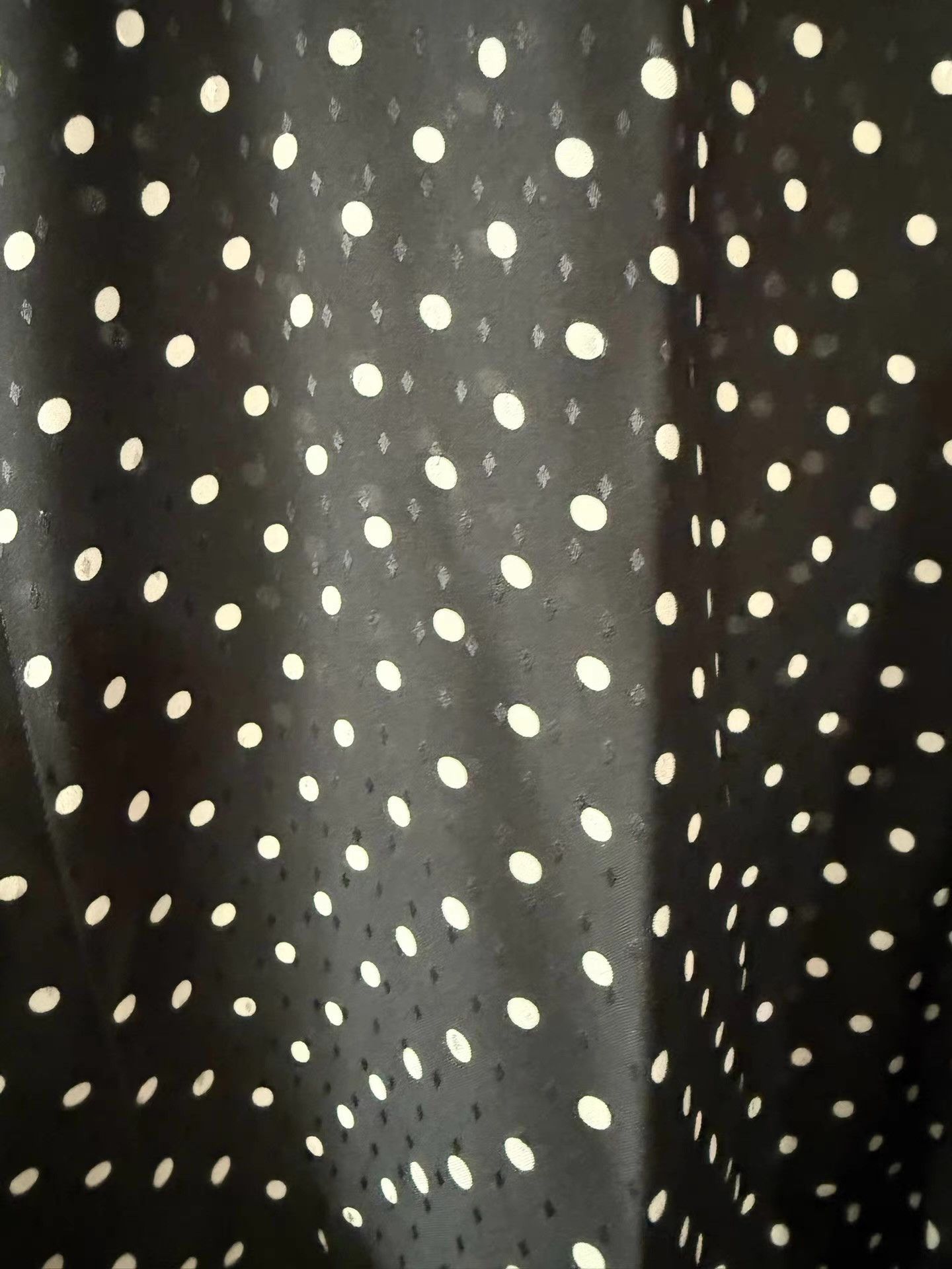 Saint Laurent Paris Saint Laurent Polka Dot Mulberry Silk Shirt。 Ｑ23 Size US L / EU 52-54 / 3 - 4 Thumbnail