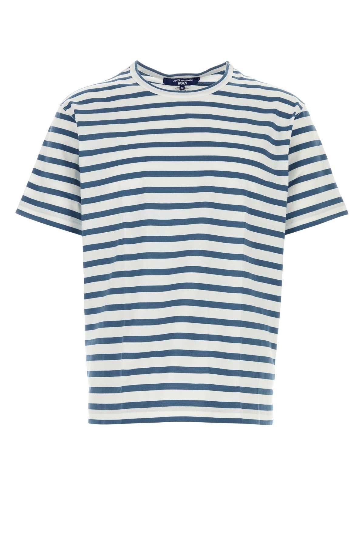Junya Watanabe Embroidered Cotton T-Shirt Size US L / EU 52-54 / 3 - 1 Thumbnail