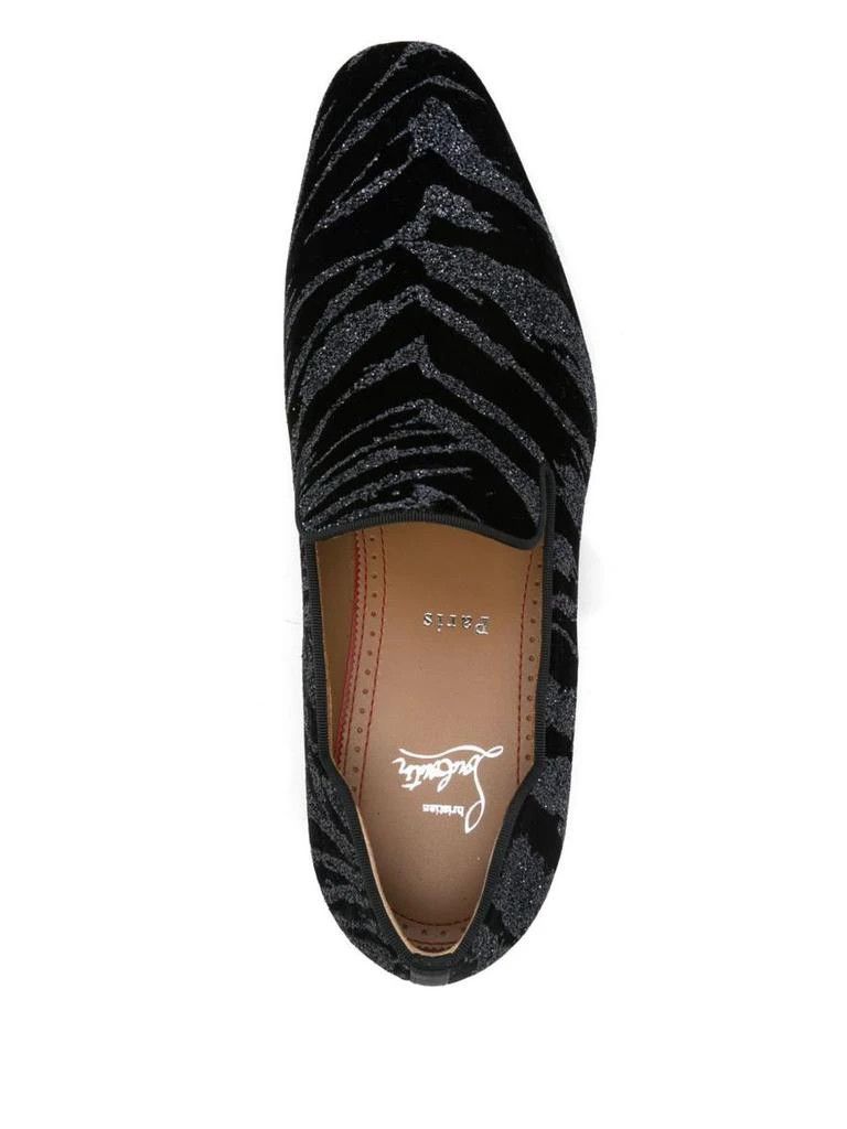 Christian Louboutin o1s1wg110226 Slip ons in Black Size US 8 / IT 38 - 3 Thumbnail