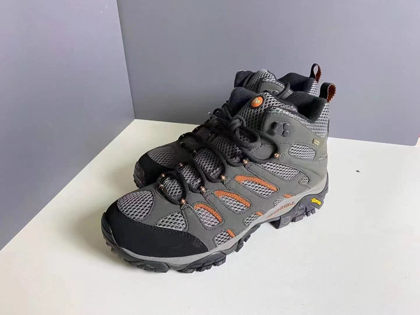 Merrell OUT. PERFORM Merrell High-Top Waterproof Hiking Shoes K15 Size US 12 / EU 45 - 1 Thumbnail
